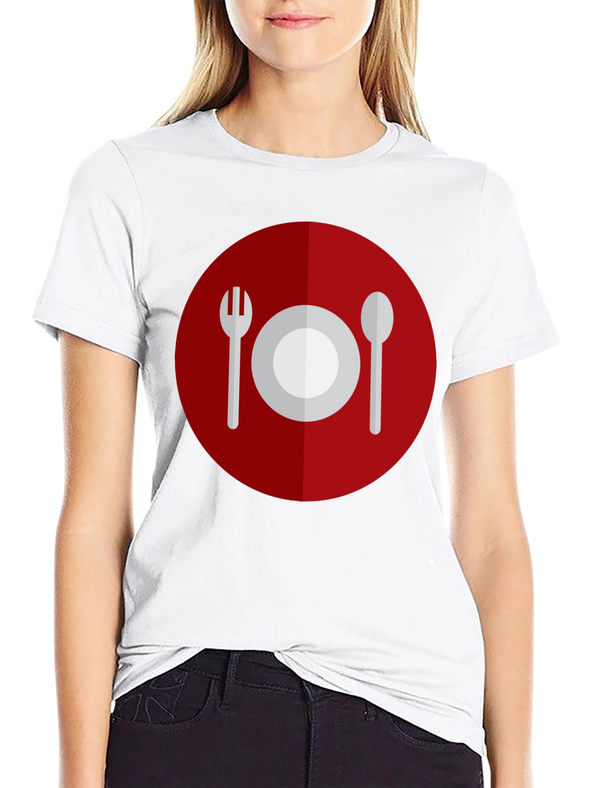 Dinner Time T-Shirt - Casual Foodie Style