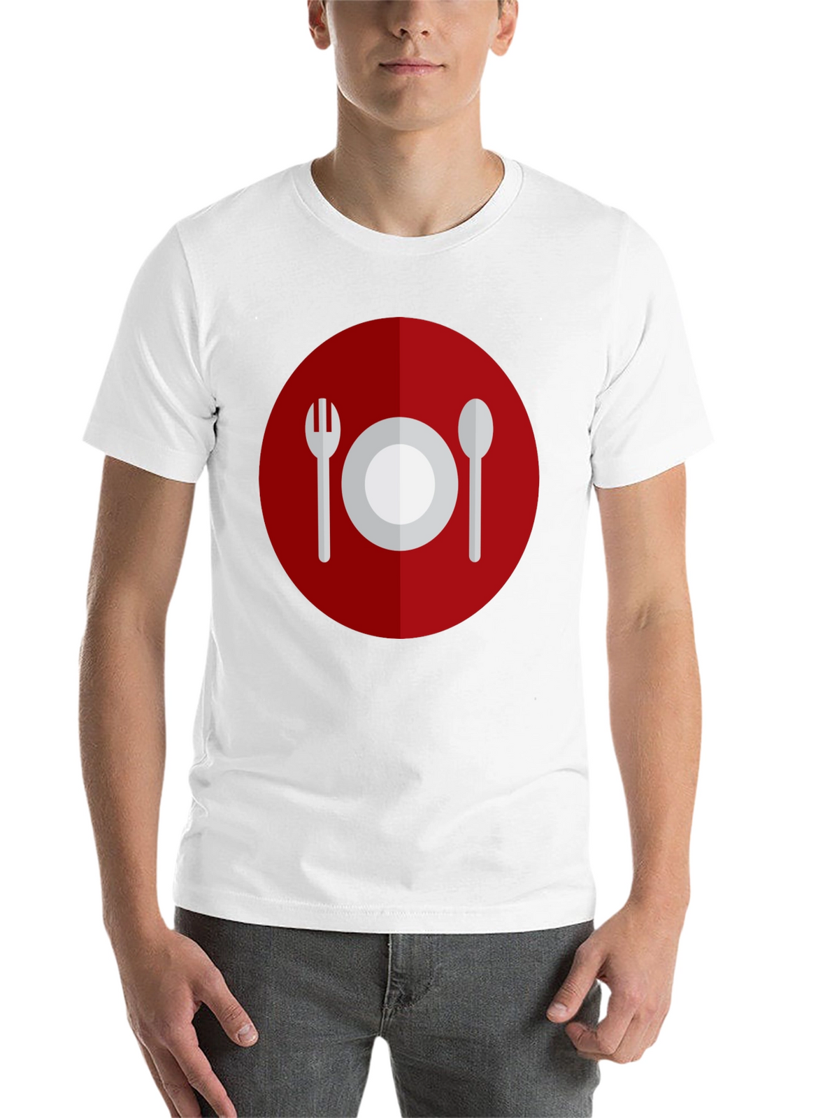 Dinner Time T-Shirt - Casual Foodie Style