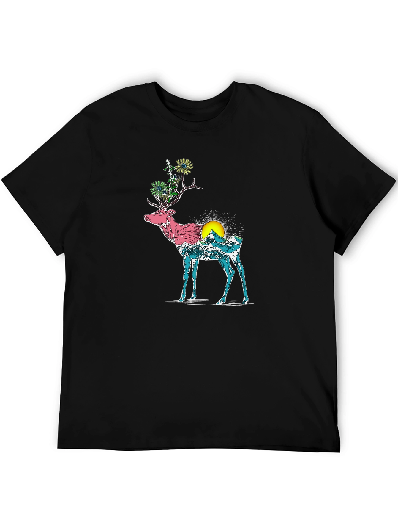 Nature Deer Graphic Tee