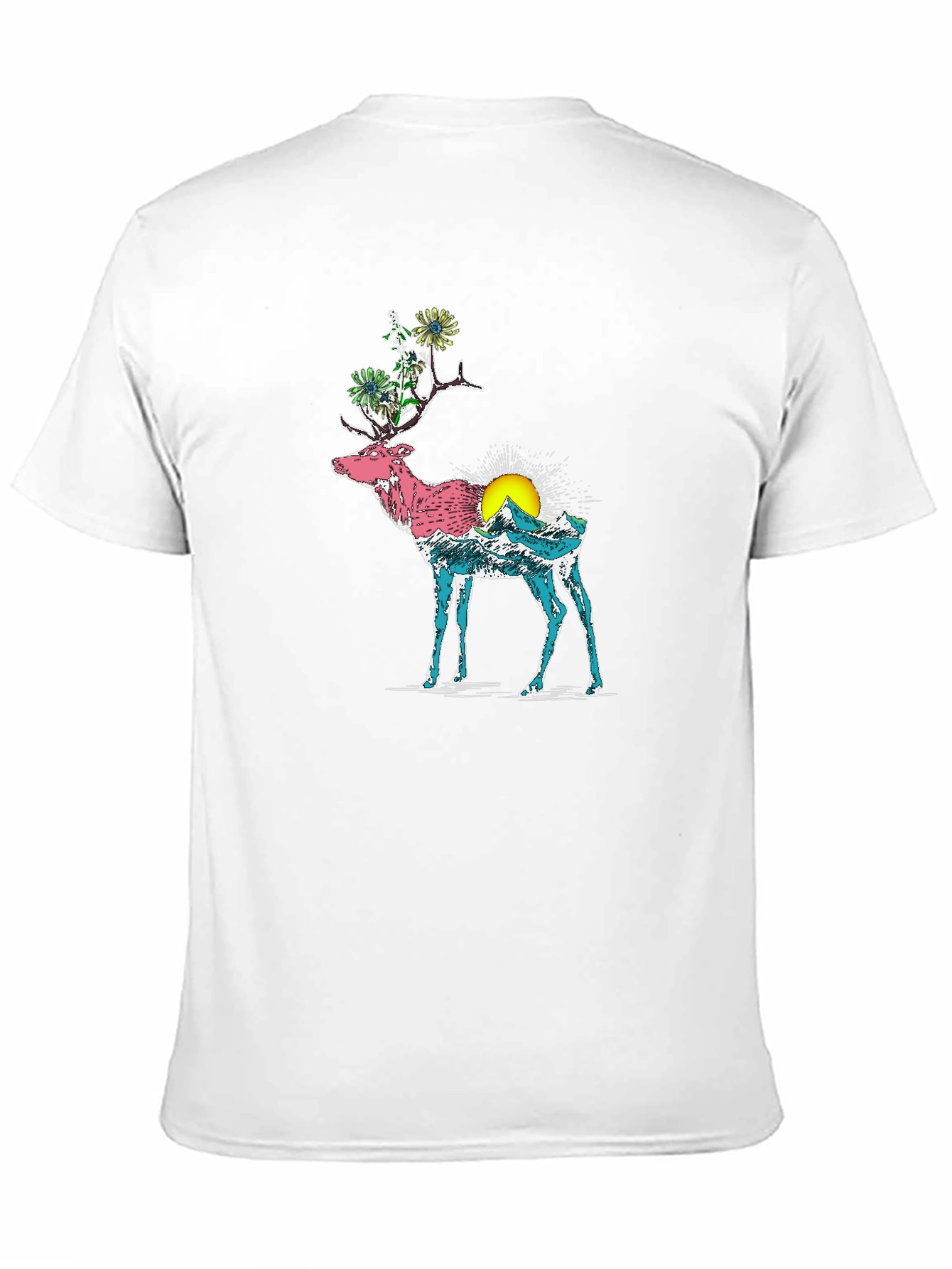 Nature Deer Graphic Tee