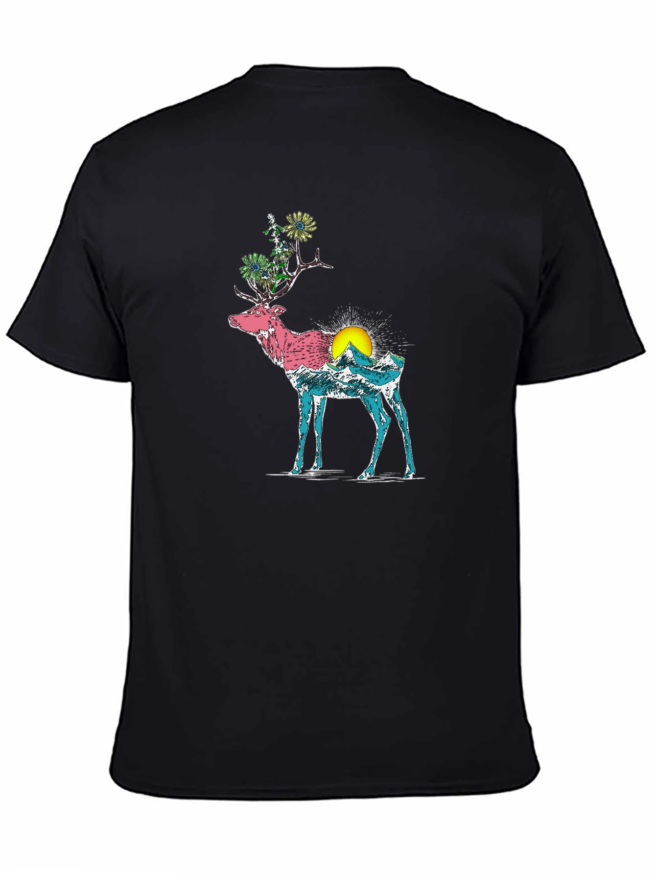 Nature Deer Graphic Tee