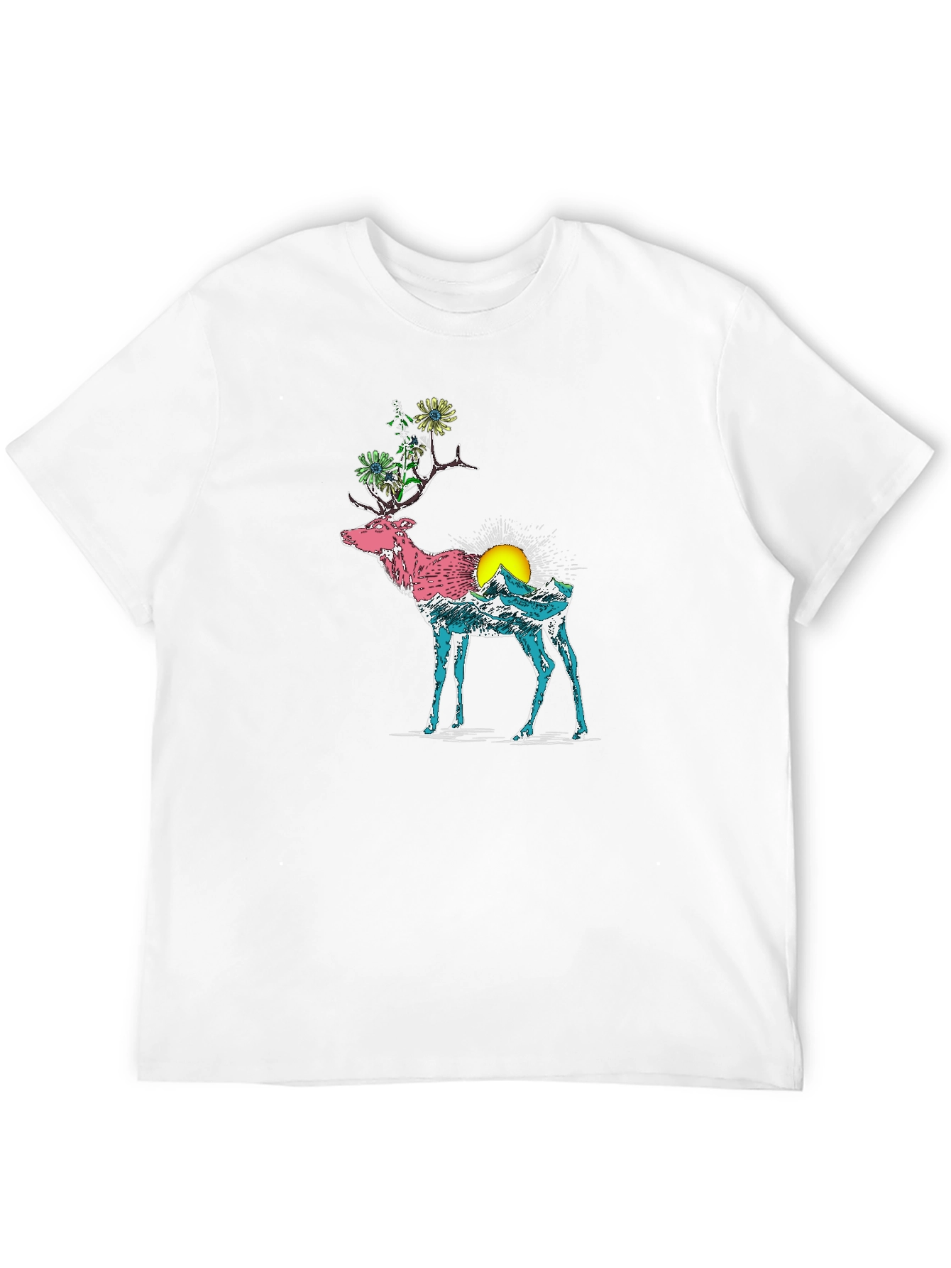 Nature Deer Graphic Tee