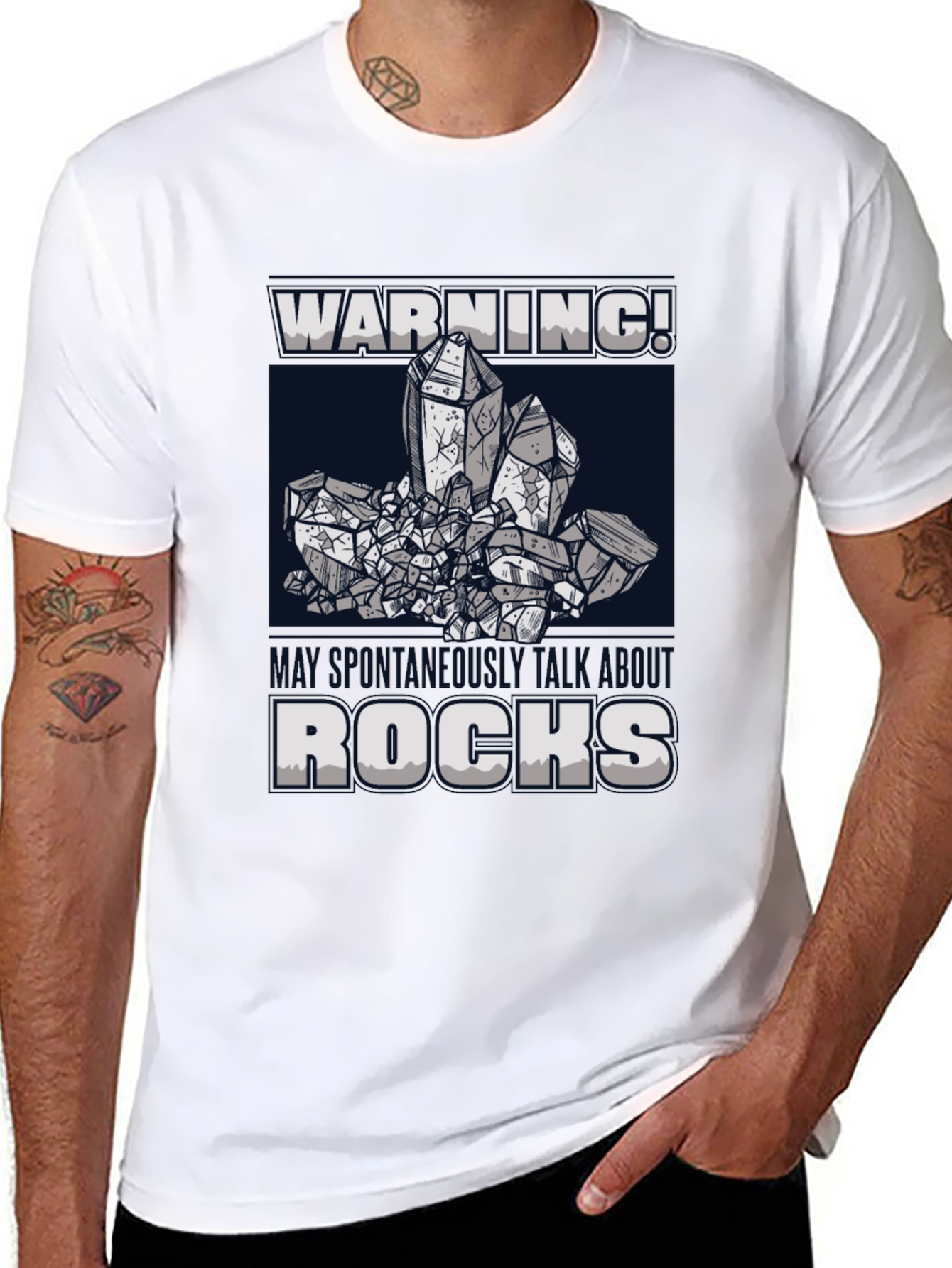 Warning! These geodes will rock your socks T-Shirt