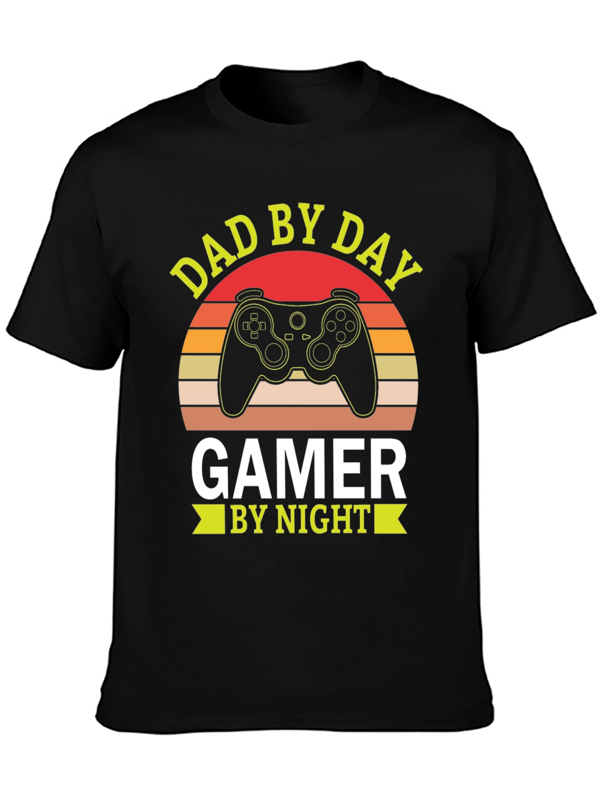 Dad by Day Gamer by Night Graphic Tee