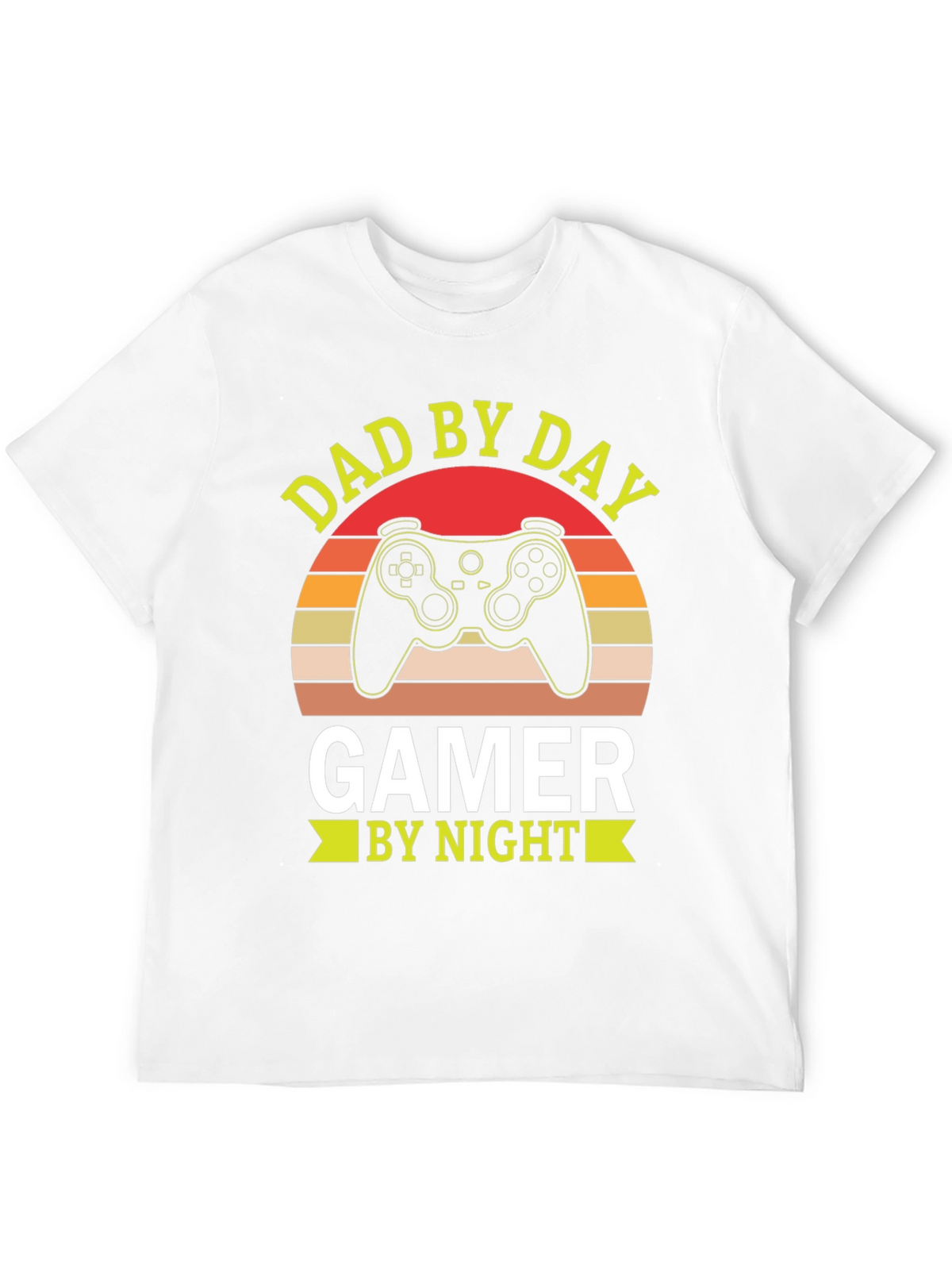 Dad by Day Gamer by Night Graphic Tee