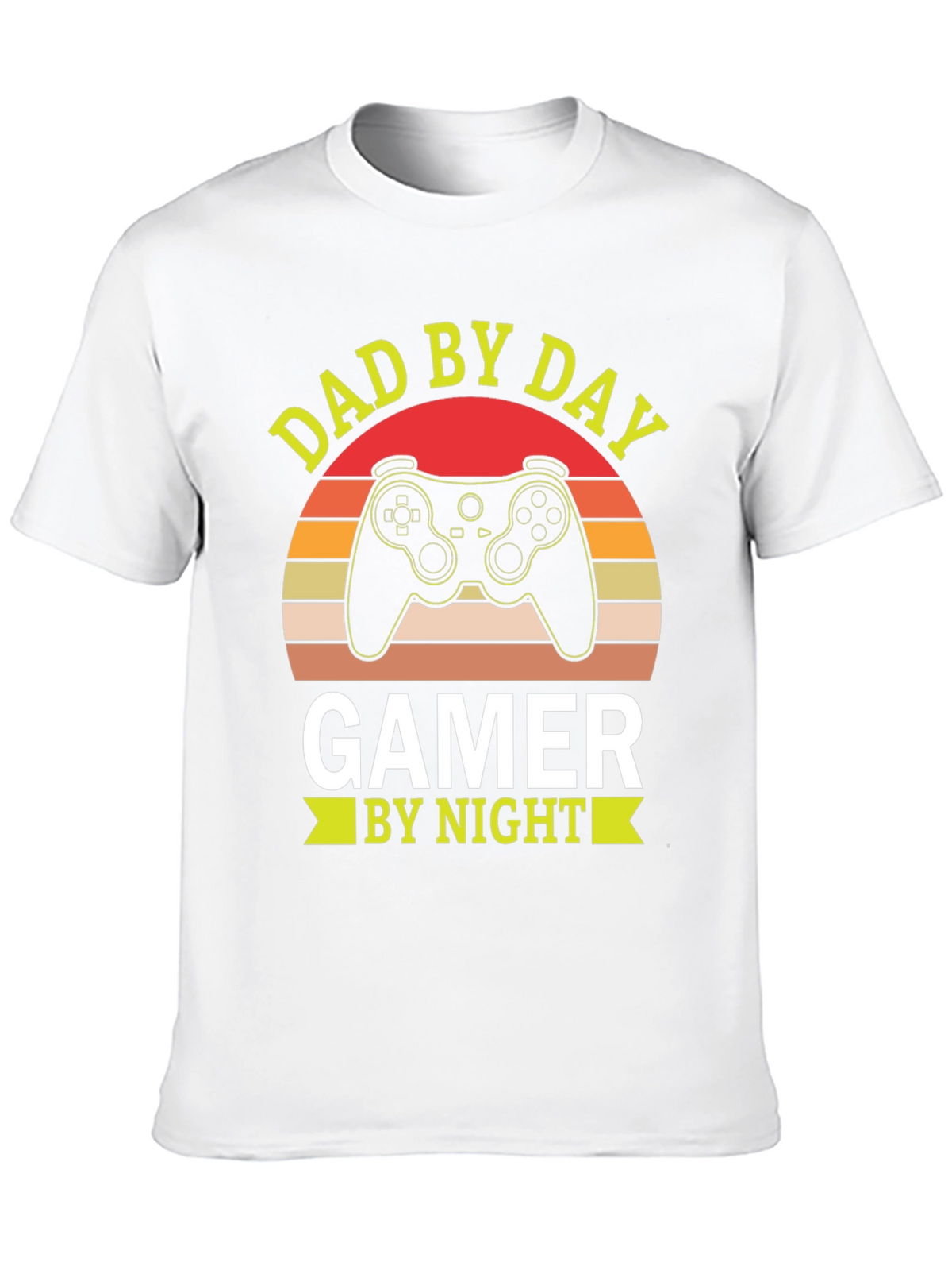 Dad by Day Gamer by Night Graphic Tee