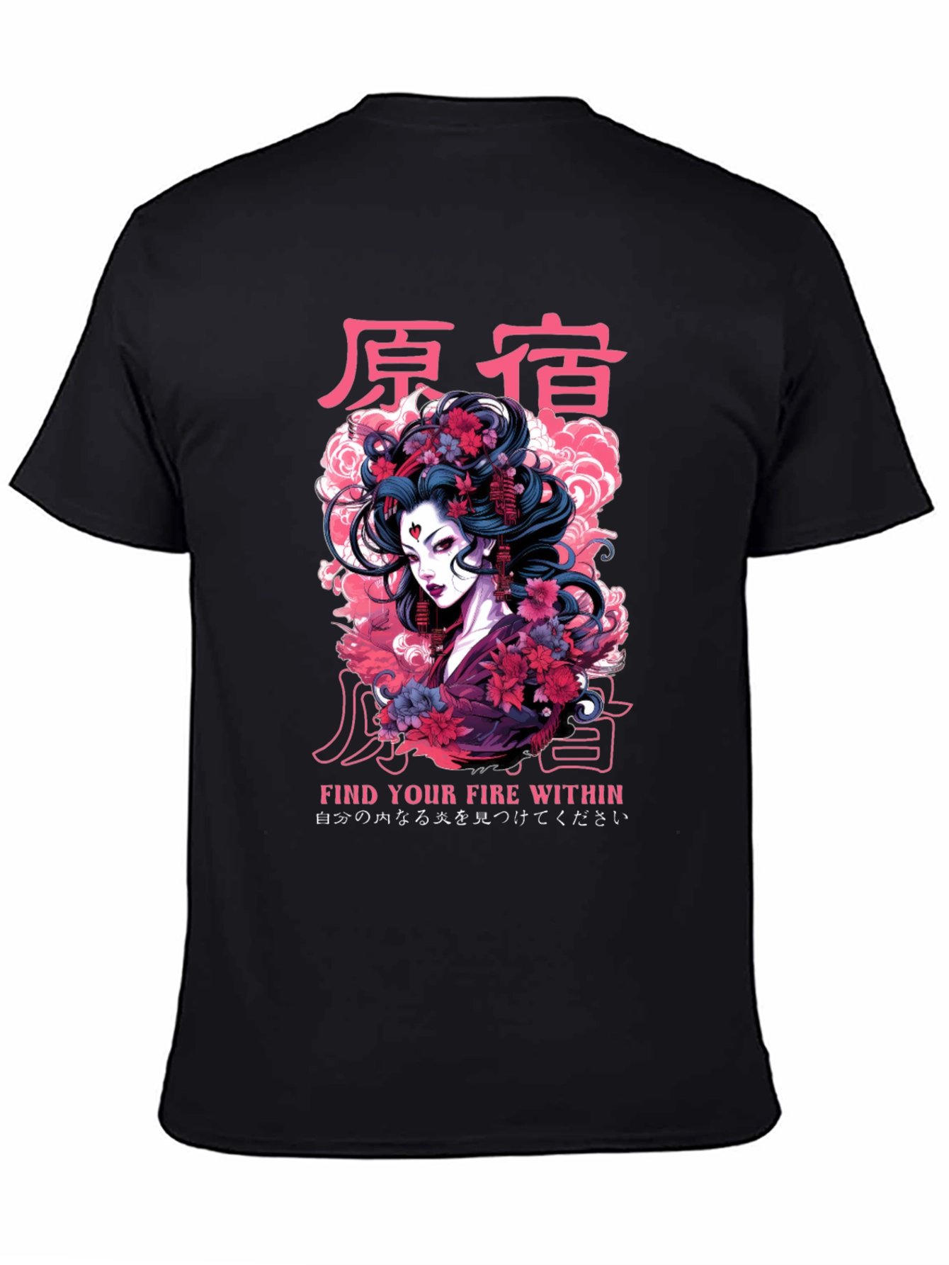 Geisha Graphic Print Tee