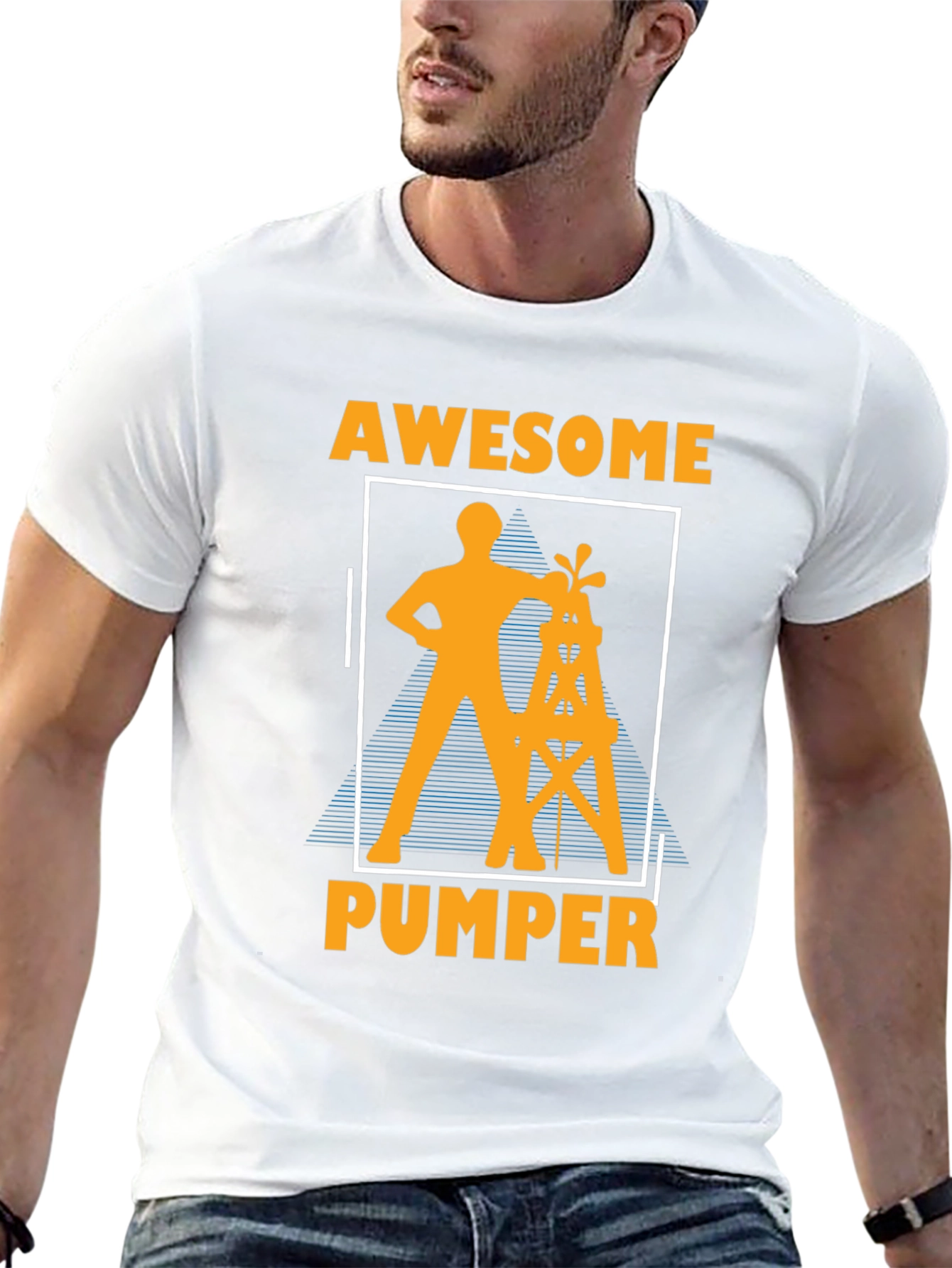 Awesome Pumper T-Shirt: Oilfield Worker Tee