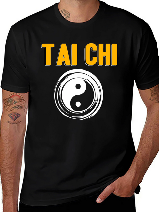 Tai Chi Yin Yang Graphic Tee - Martial Arts T-Shirt