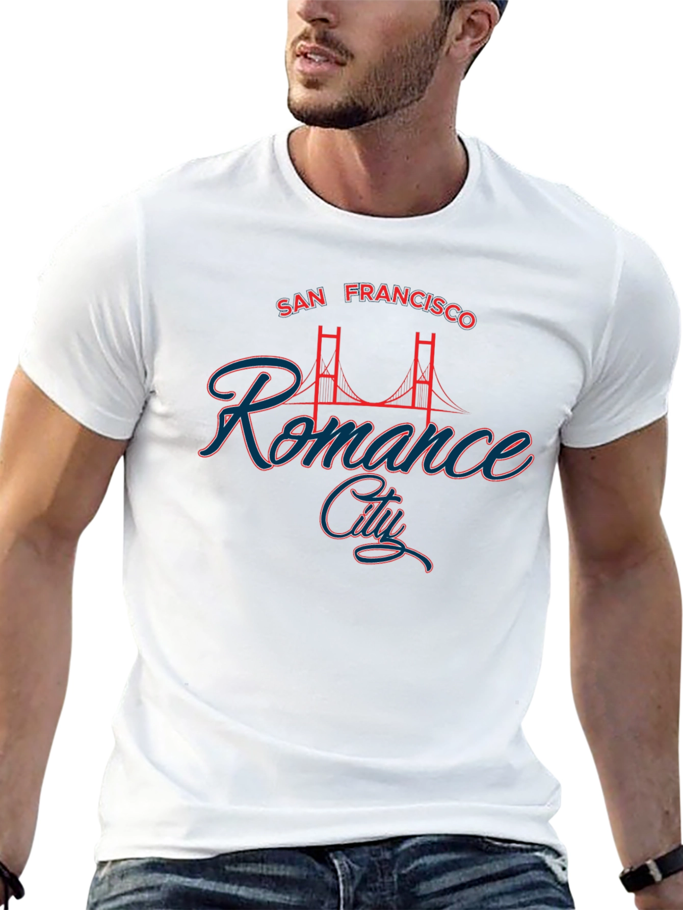 San Francisco Romance City Graphic T-Shirt