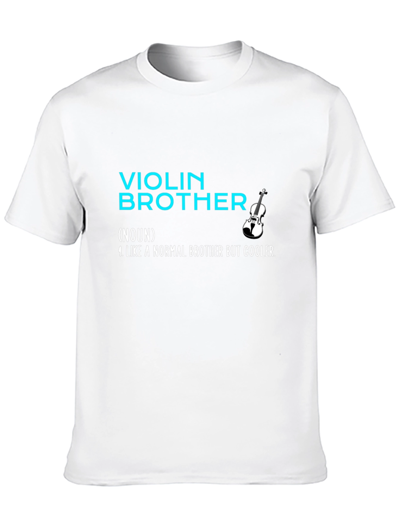 Violin Brother T-Shirt - Cool Musician Tee