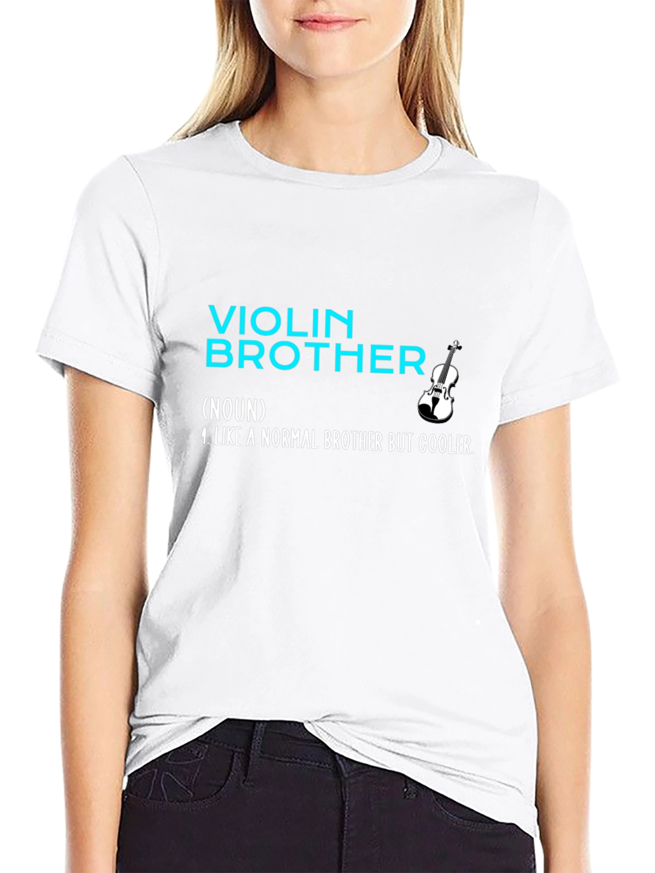 Violin Brother T-Shirt - Cool Musician Tee