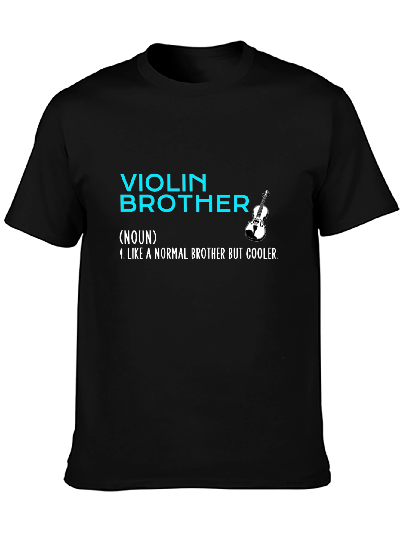 Violin Brother T-Shirt - Cool Musician Tee