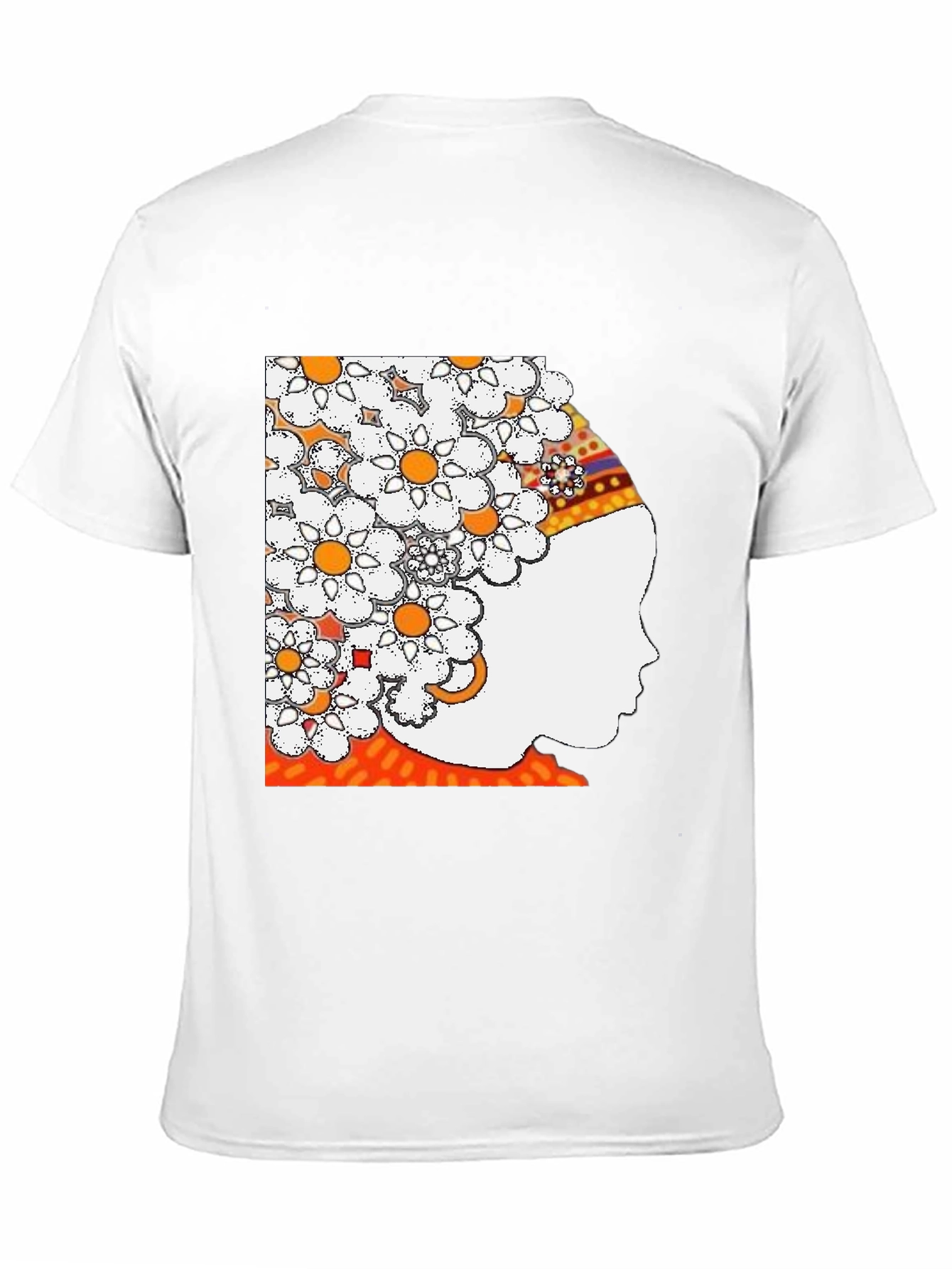 Floral Crown Graphic Tee - Stylish Black T-Shirt