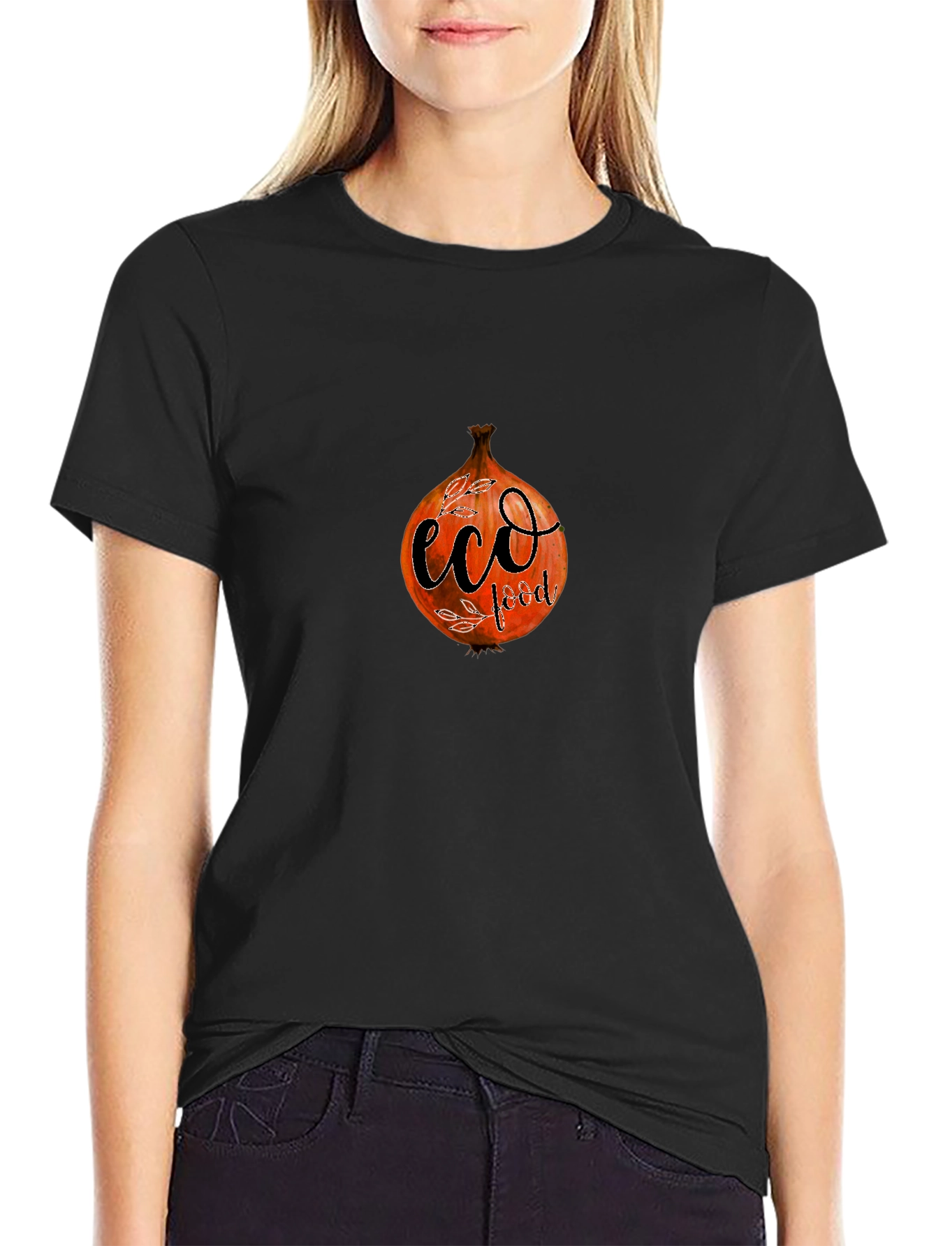 Eco Food Onion Graphic T-Shirt