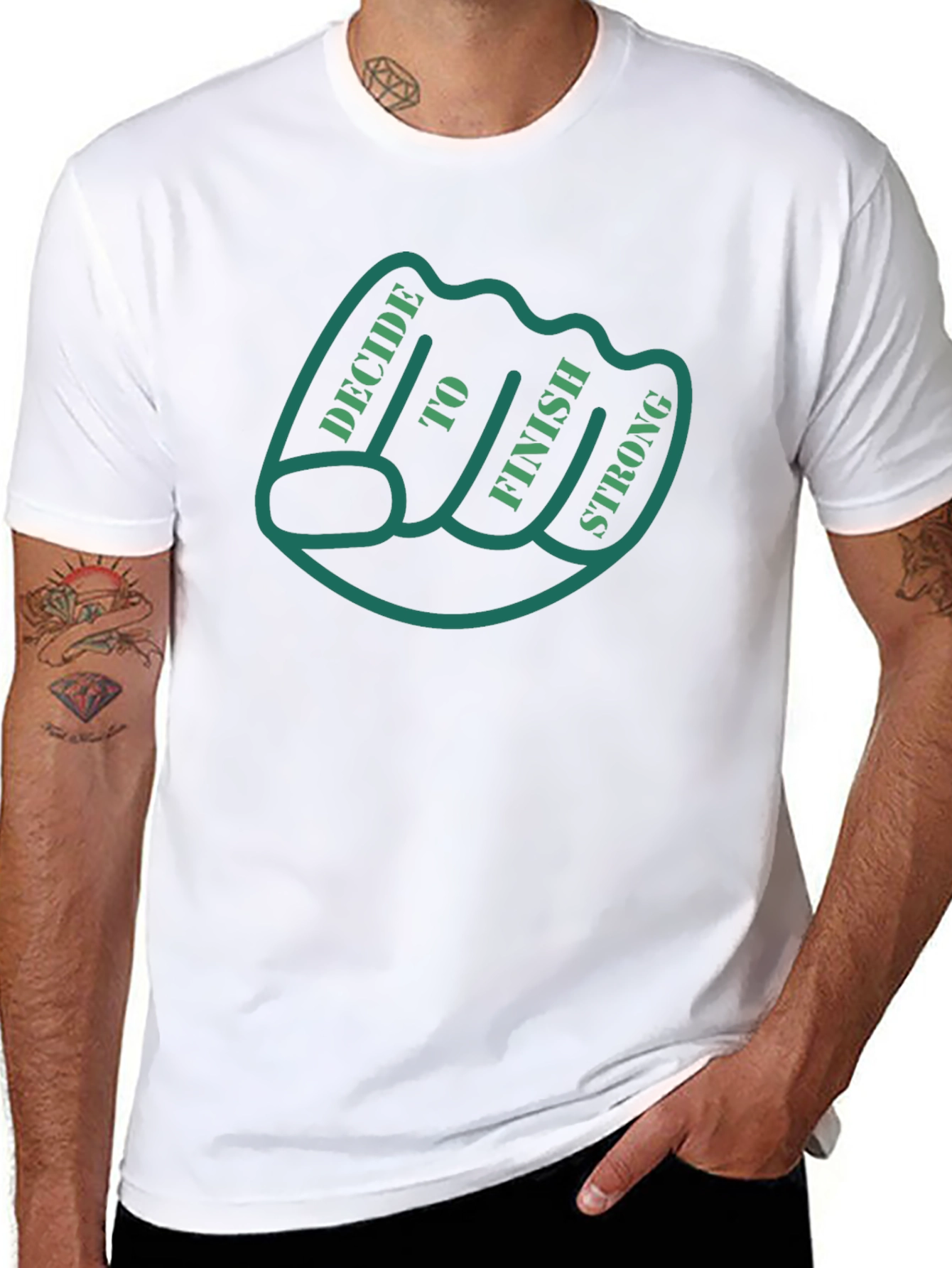 Decide to Finish Strong T-Shirt