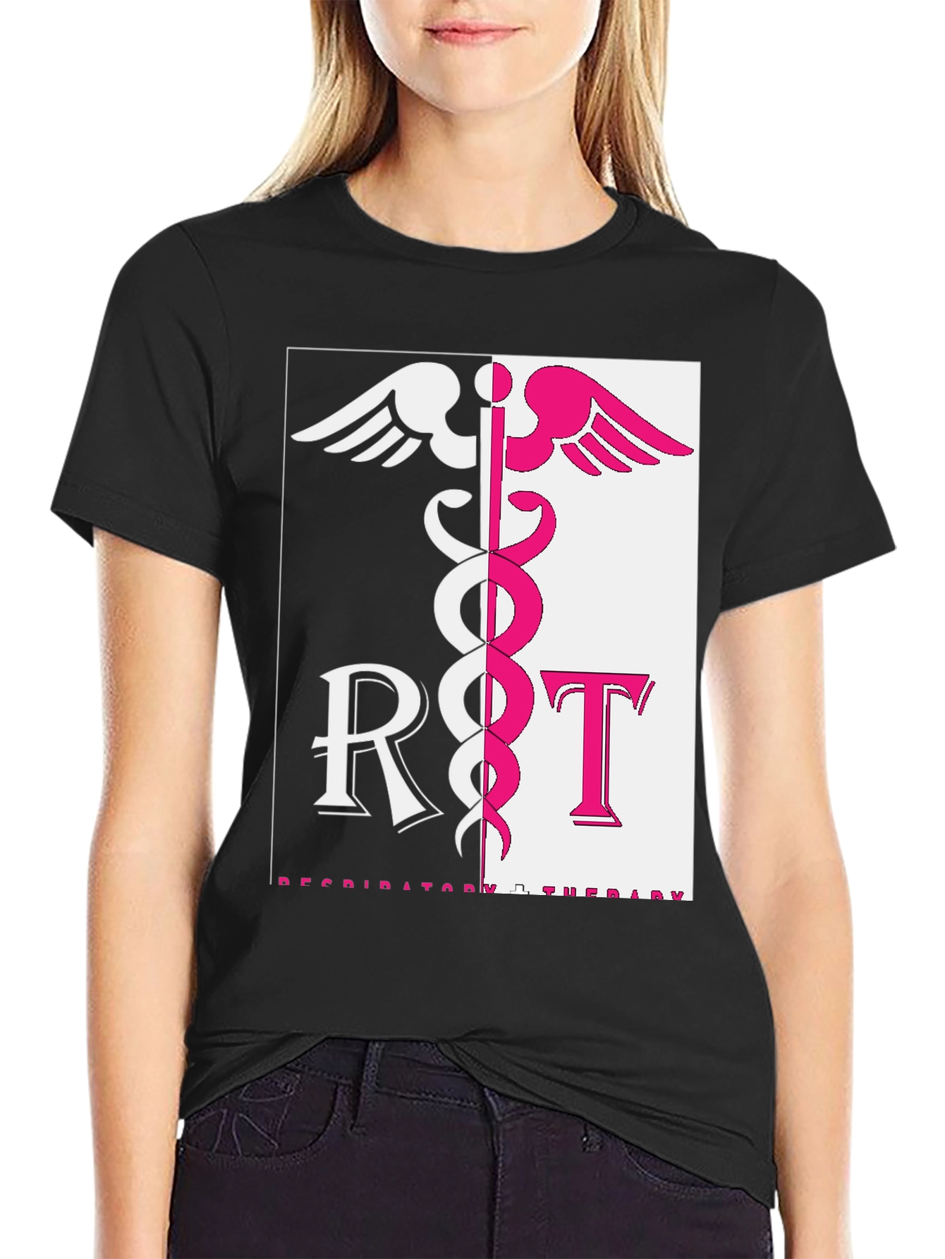 Respiratory Therapy T-Shirt - RT Caduceus