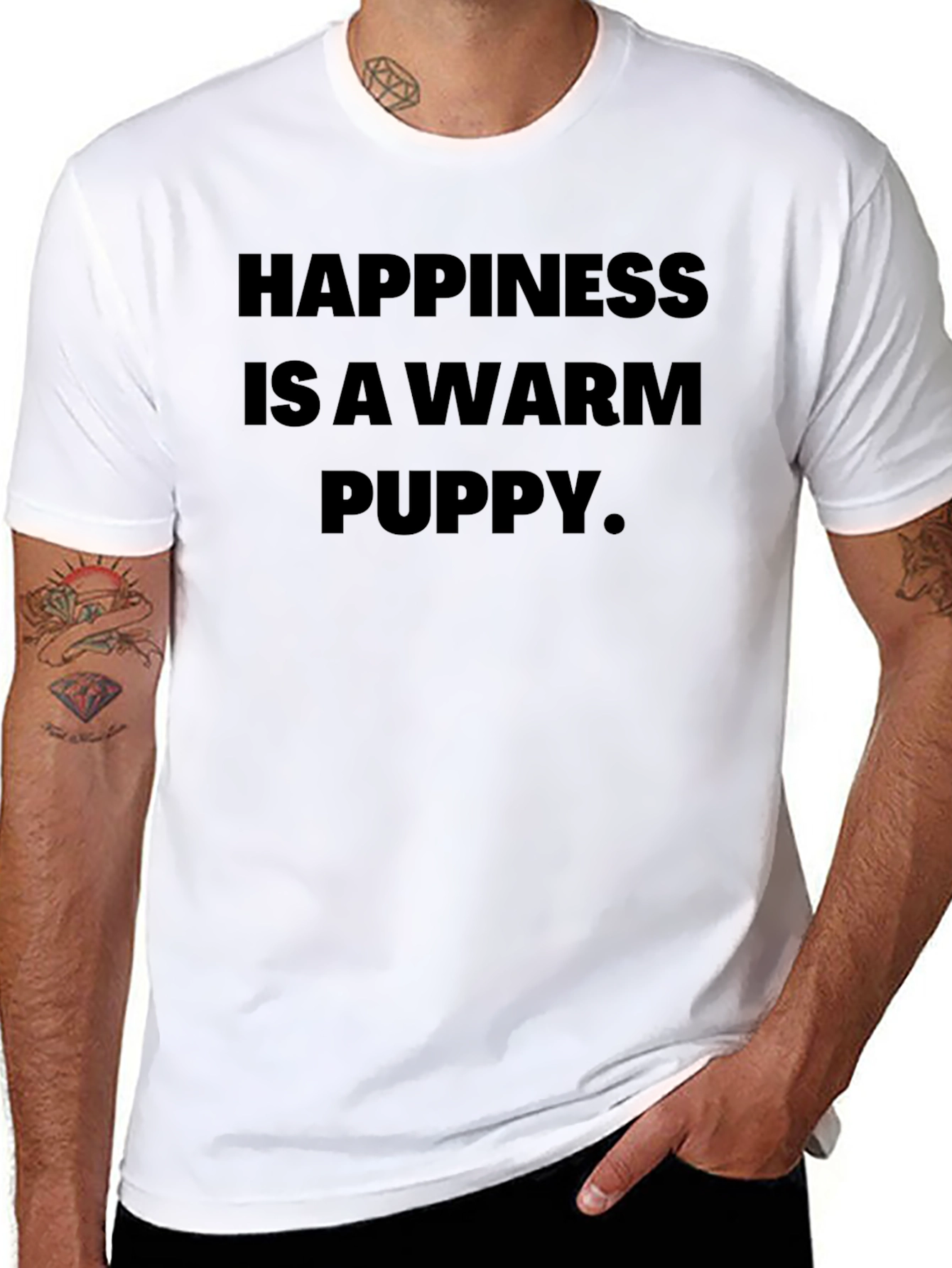 Happiness Is A Warm Puppy T-Shirt