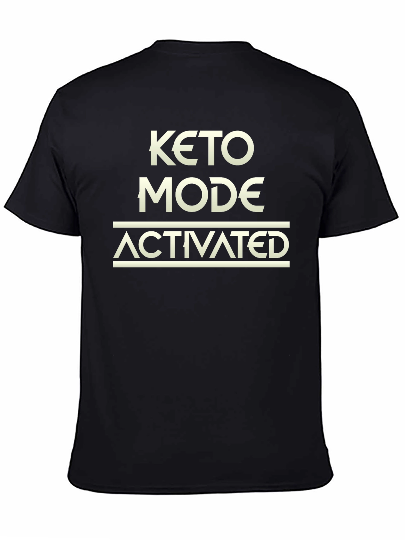 Keto Mode Activated Black T-Shirt