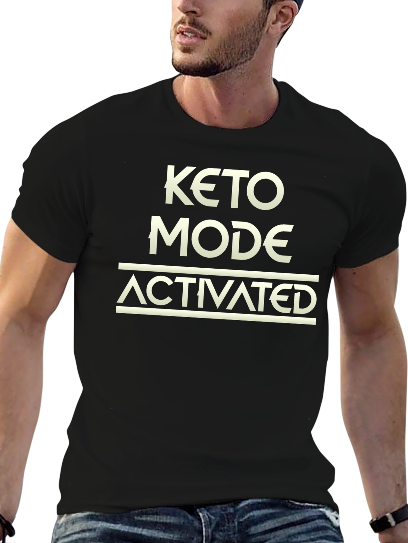 Keto Mode Activated Black T-Shirt