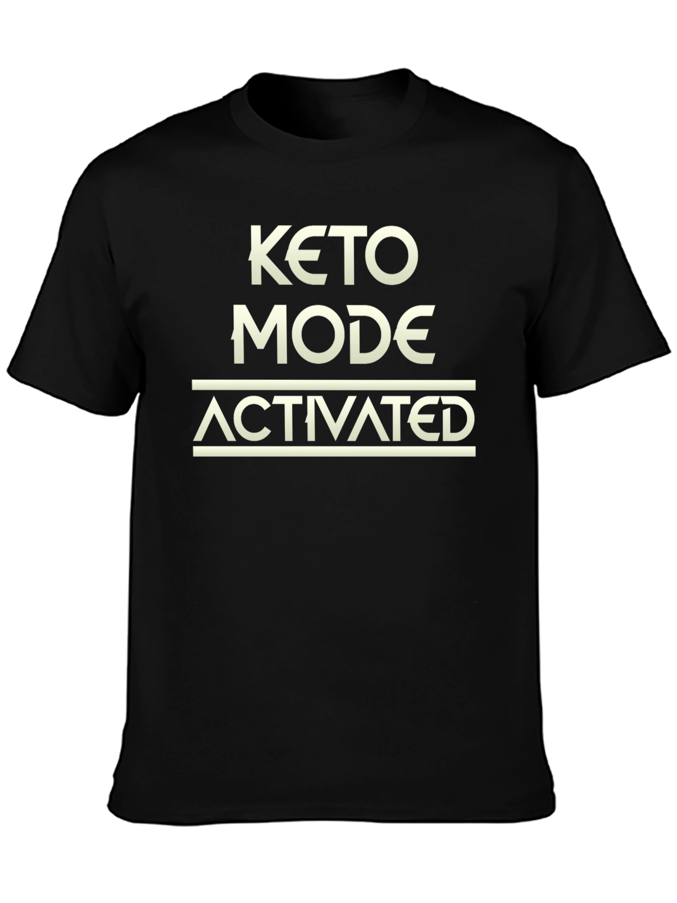Keto Mode Activated Black T-Shirt