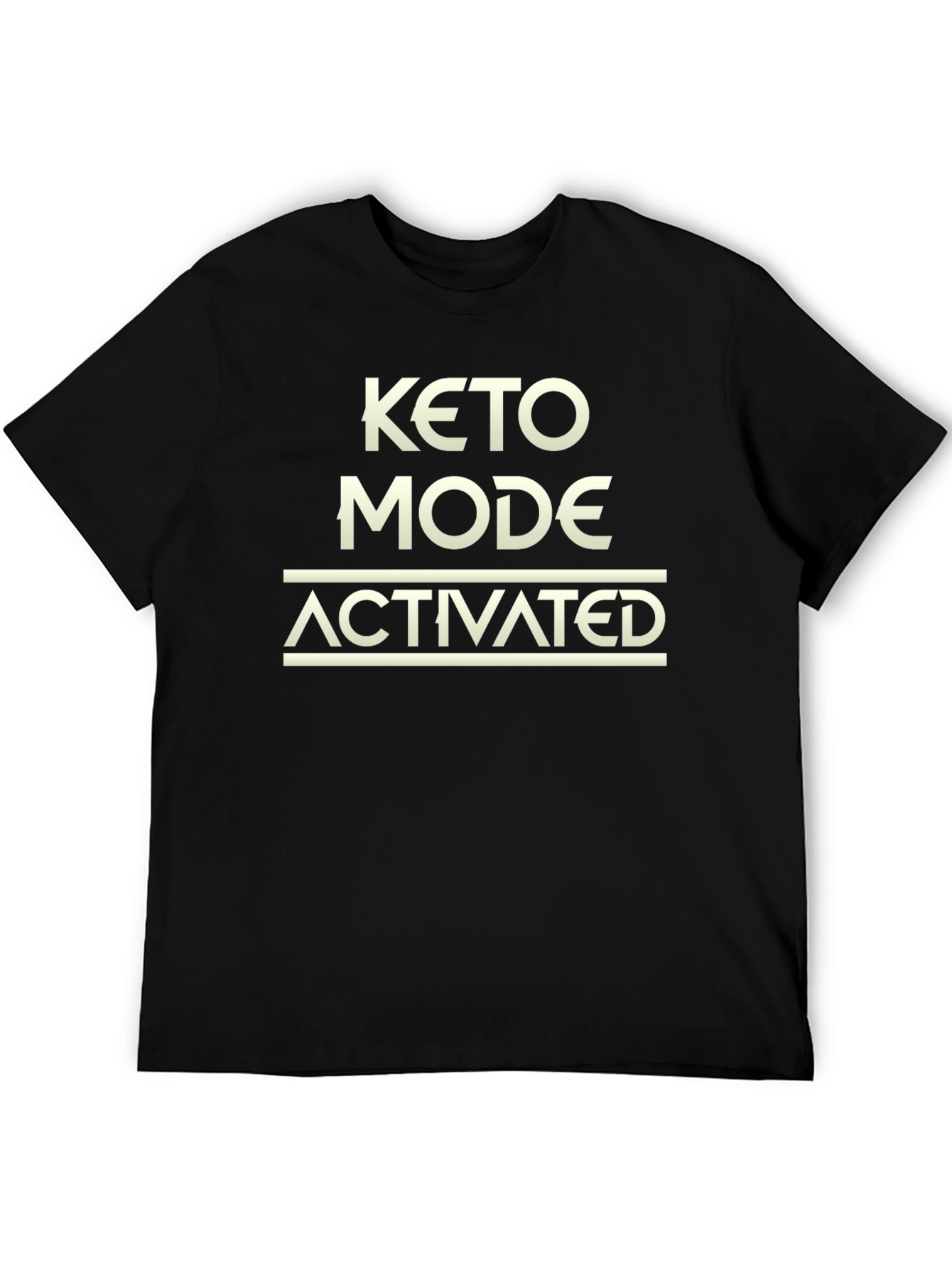 Keto Mode Activated Black T-Shirt