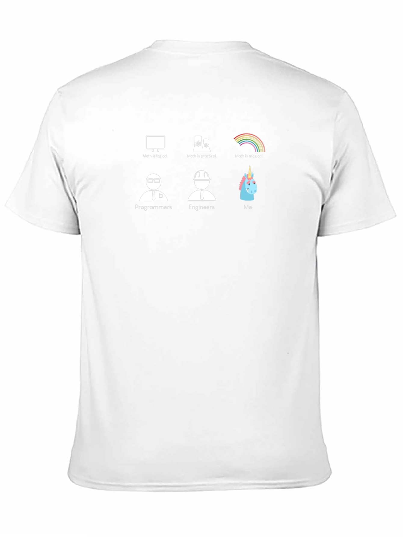 Programmer Engineer Unicorn Graphic T-Shirt
