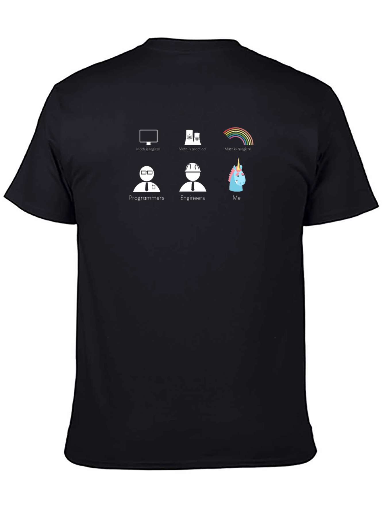 Programmer Engineer Unicorn Graphic T-Shirt