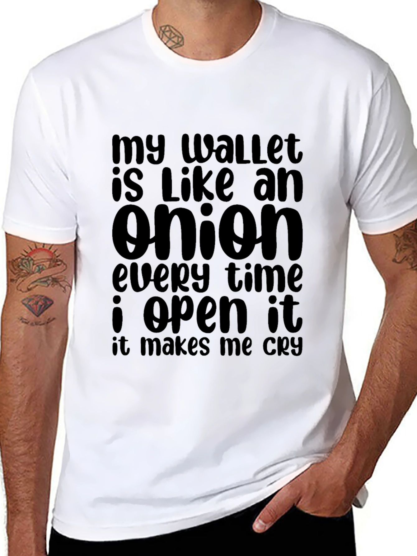 Onion Wallet Humor T-Shirt