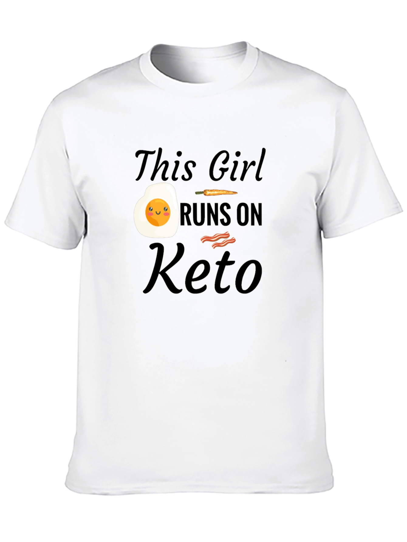 This Girl Runs on Keto T-Shirt