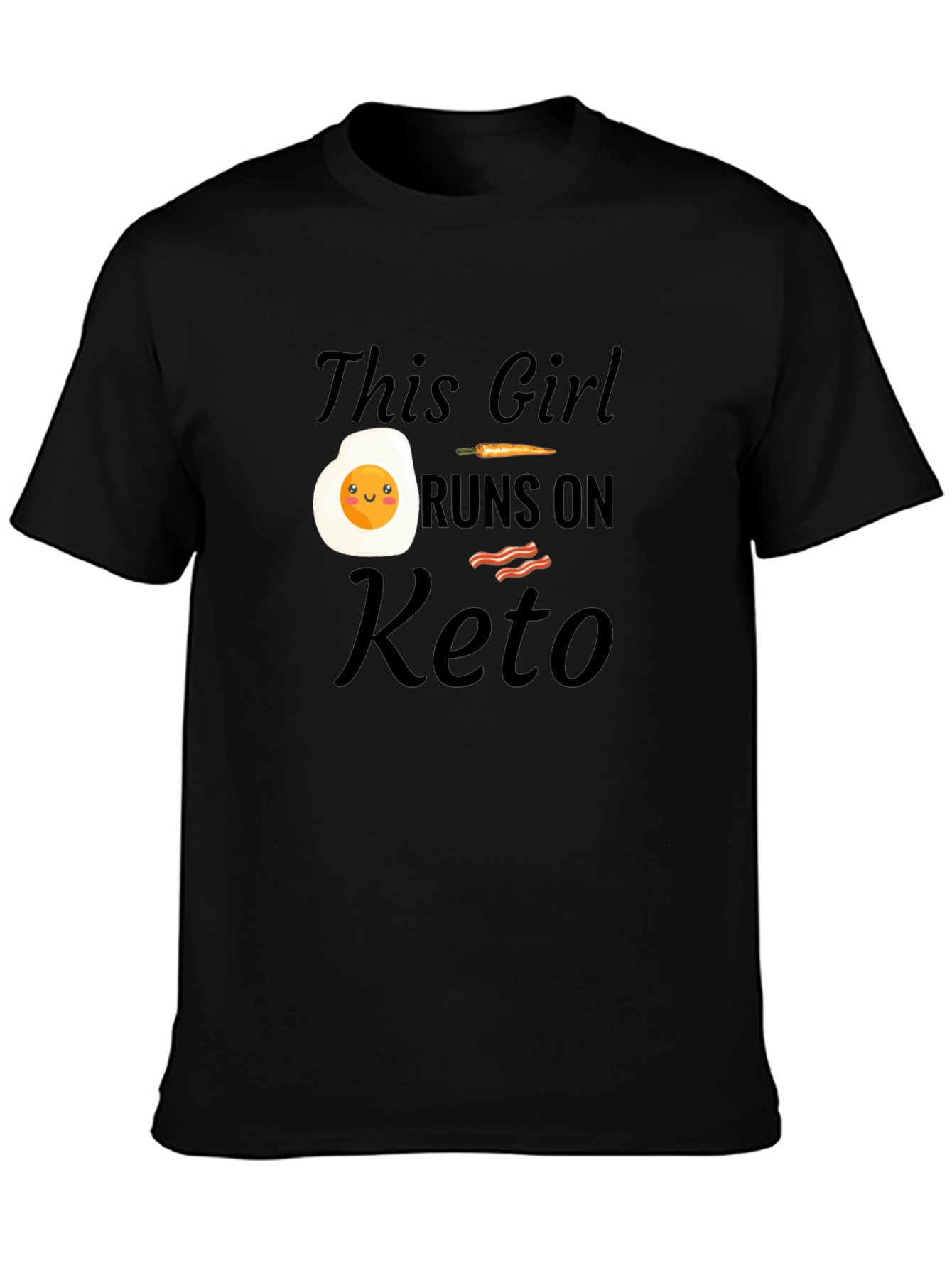 This Girl Runs on Keto T-Shirt