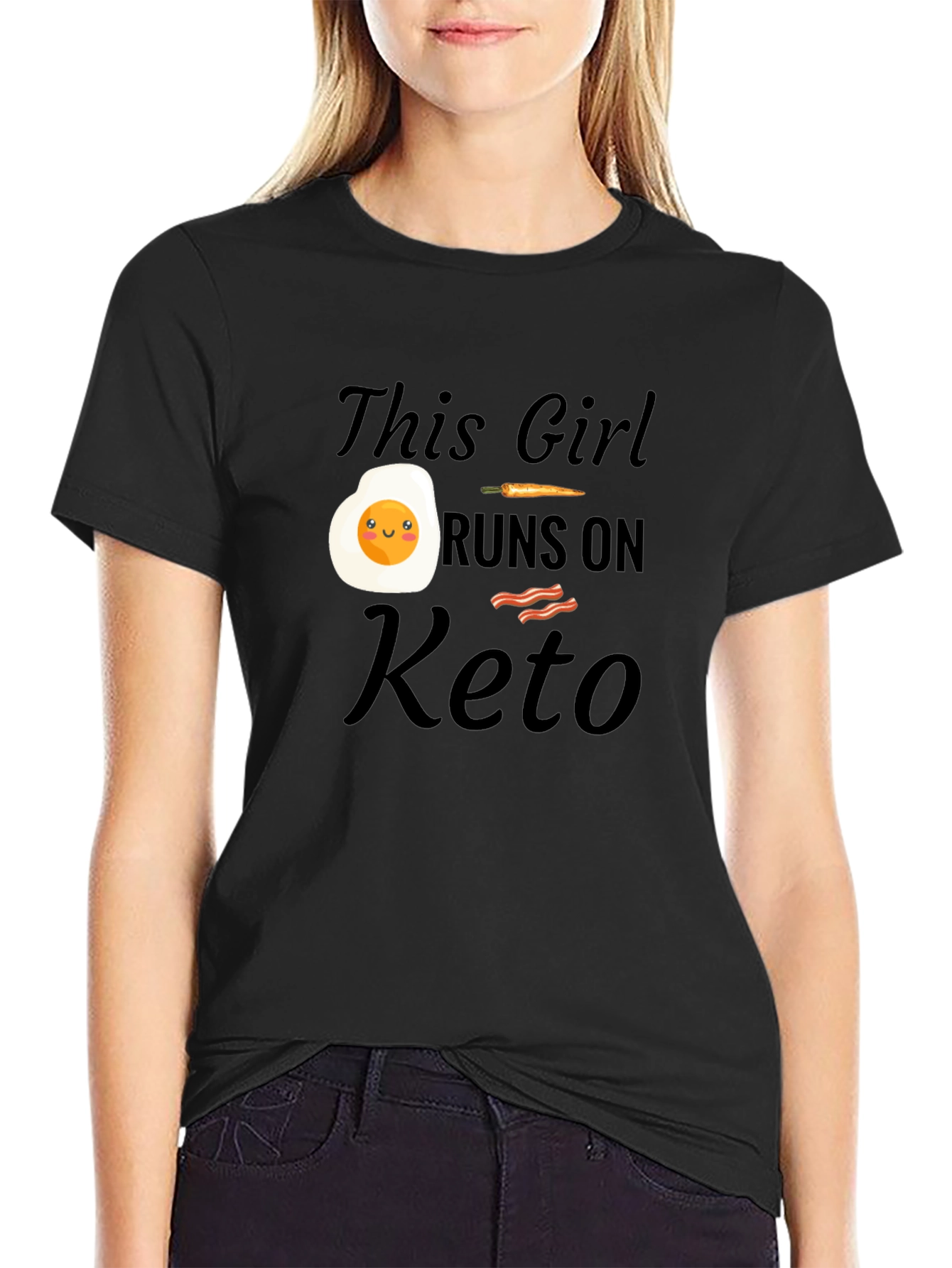 This Girl Runs on Keto T-Shirt