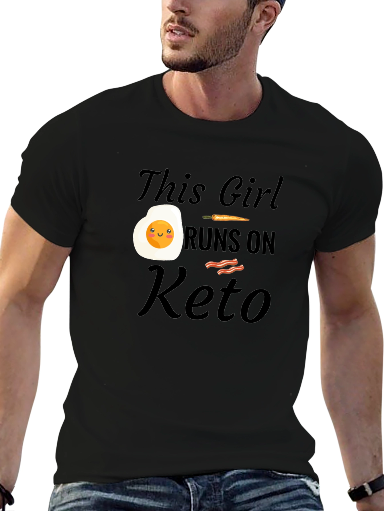 This Girl Runs on Keto T-Shirt