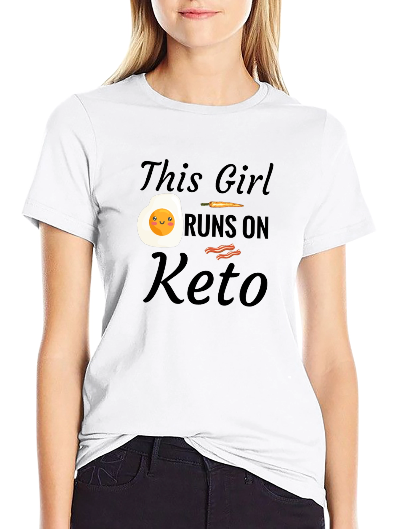 This Girl Runs on Keto T-Shirt