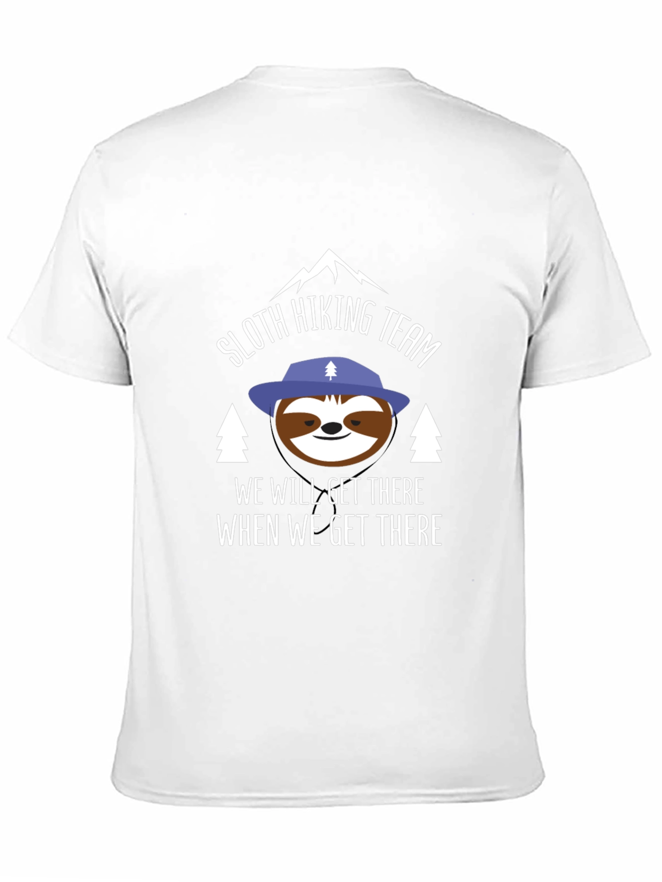Sloth Hiking Team Graphic Tee