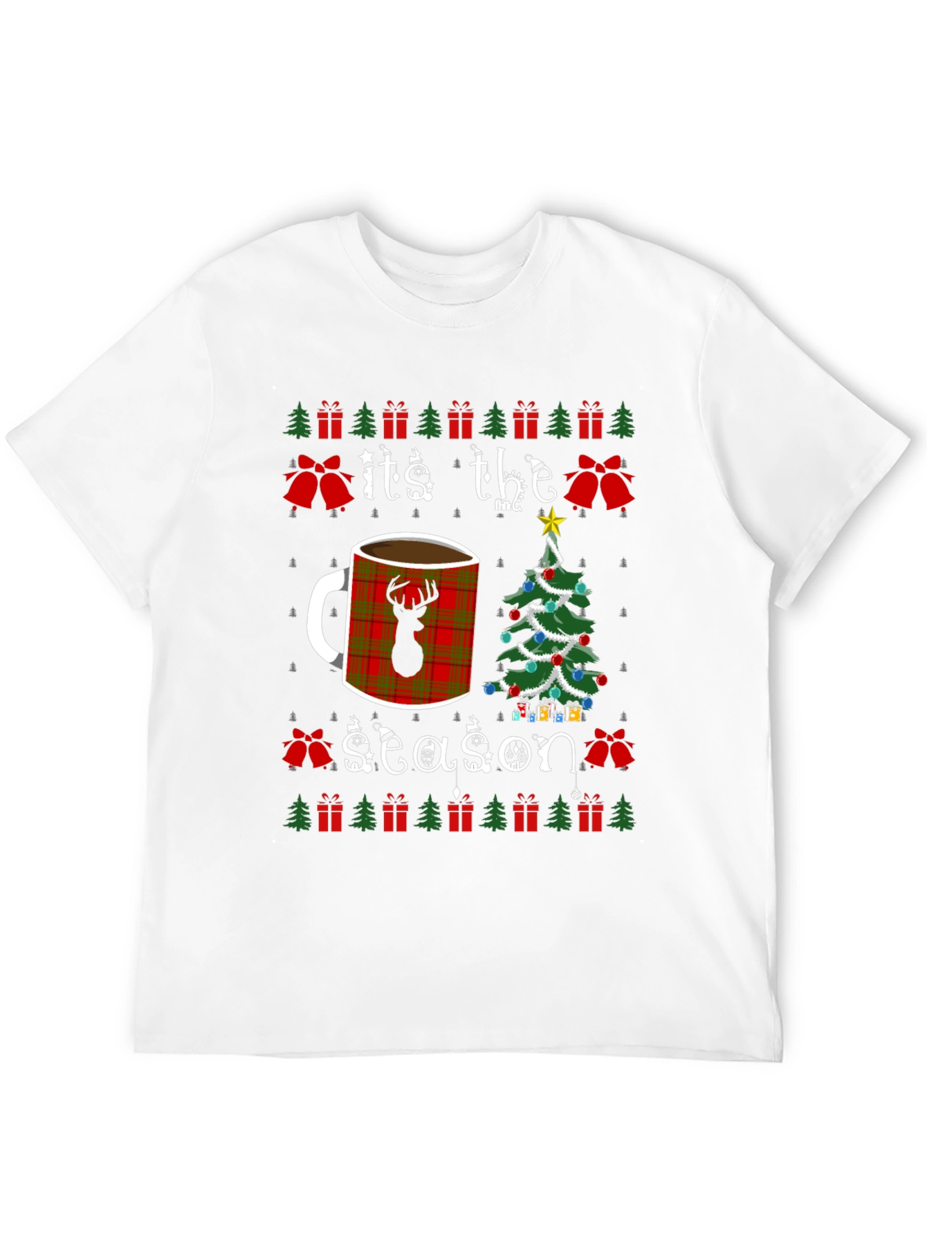 Its the Season Christmas Mug & Tree Graphic Tee