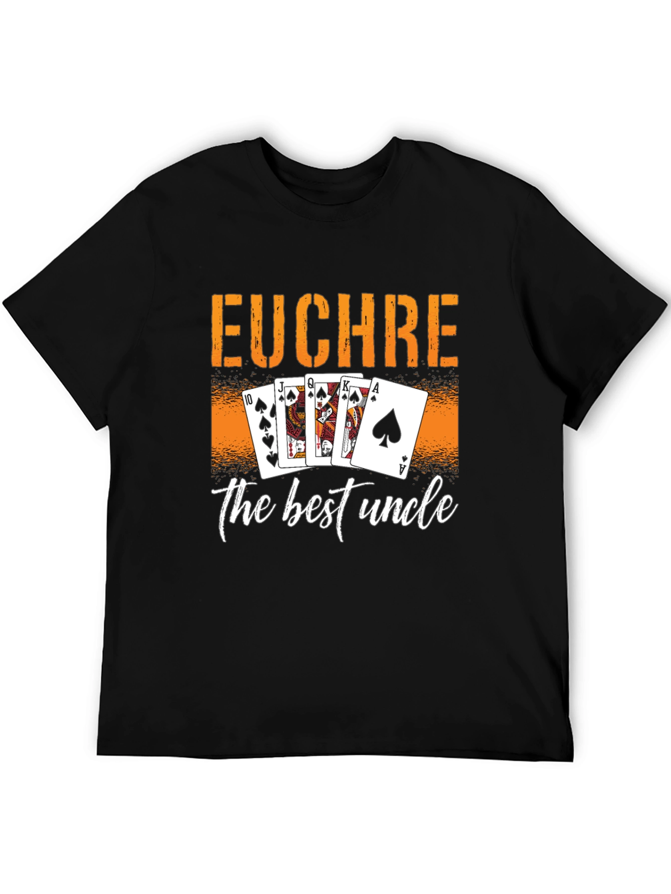 Euchre Best Uncle T-Shirt: Card Game Design