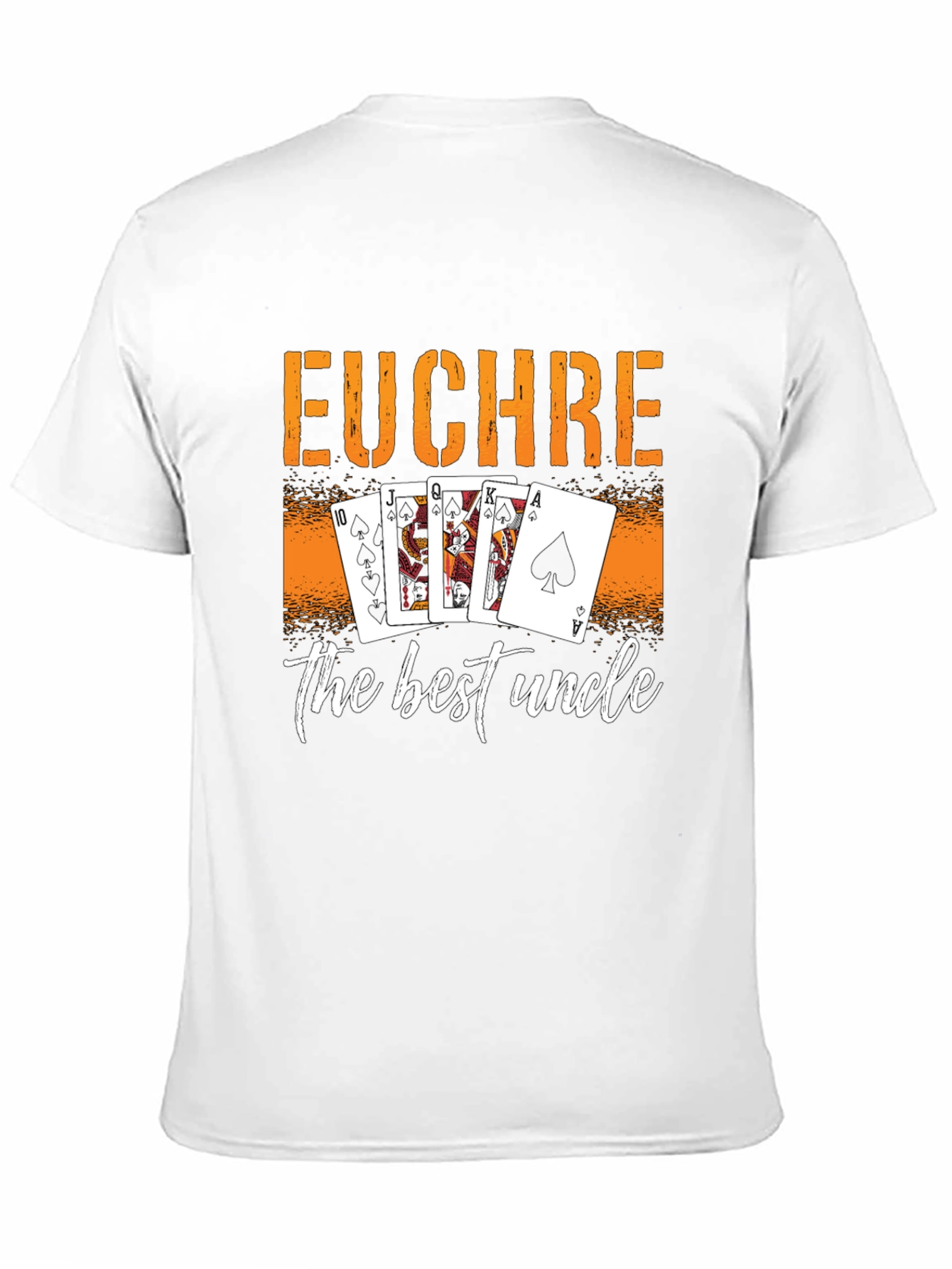 Euchre Best Uncle T-Shirt: Card Game Design
