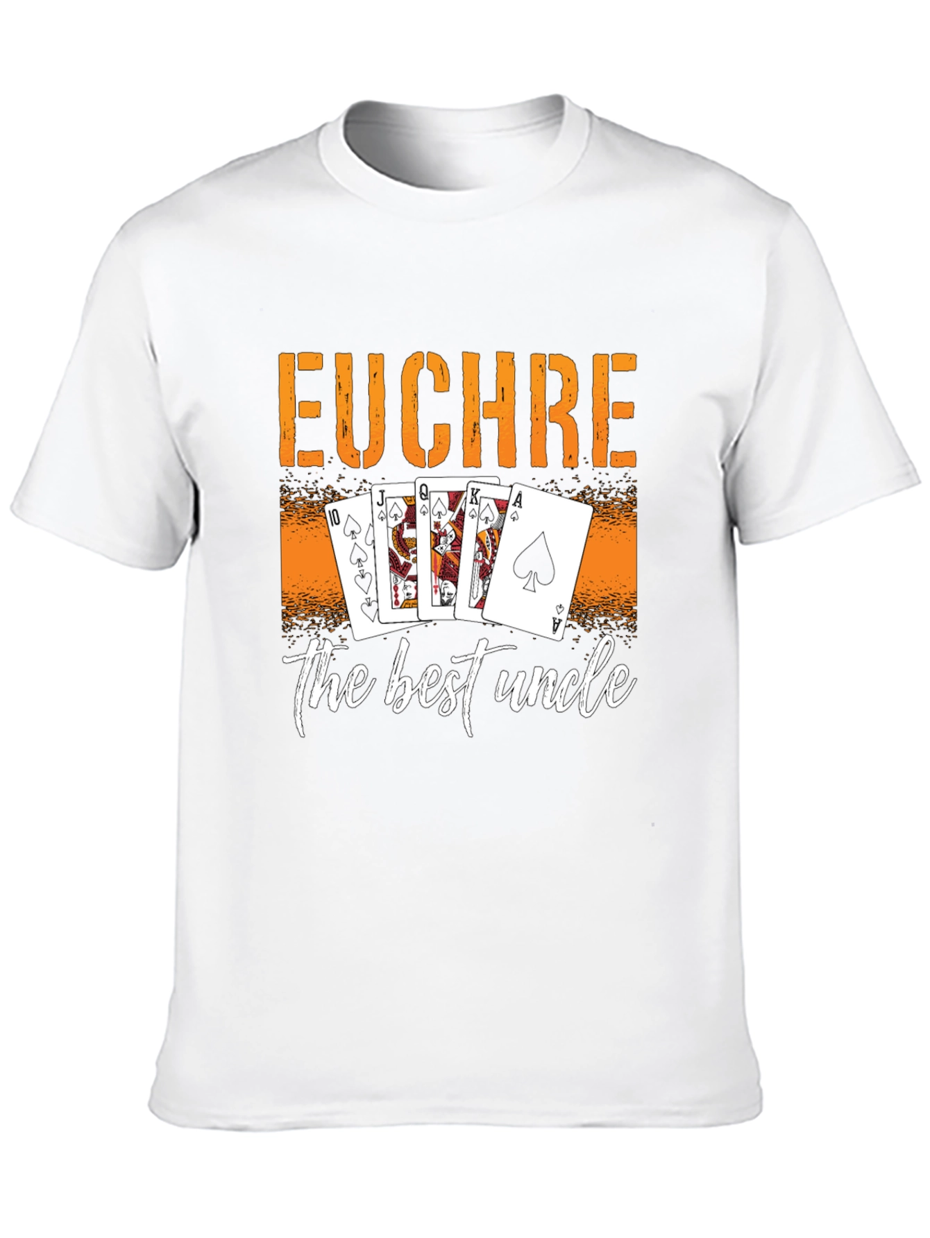 Euchre Best Uncle T-Shirt: Card Game Design