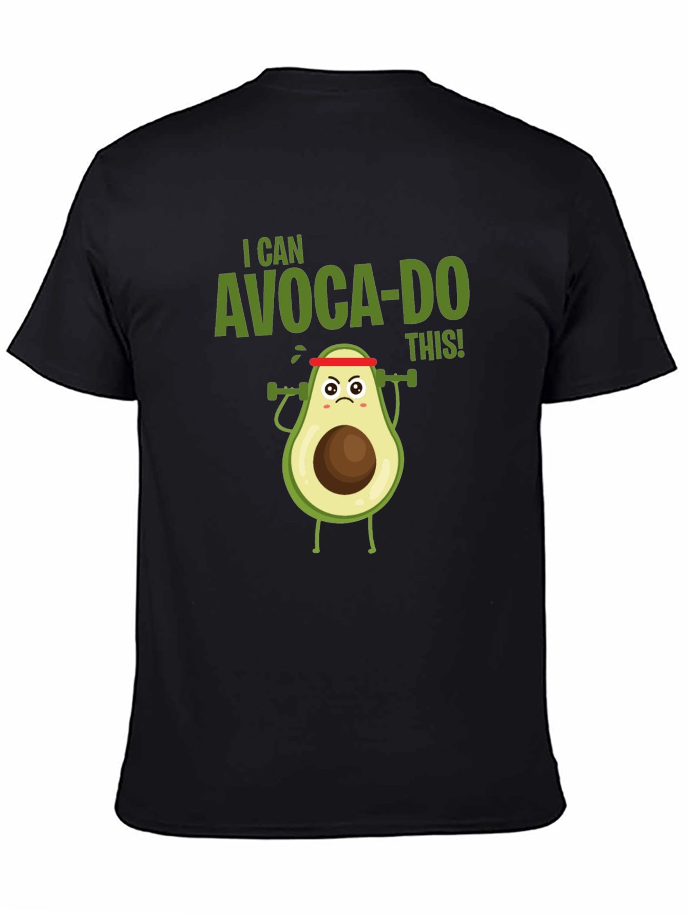 I Can Avoca-Do This! Funny Avocado Workout T-Shirt