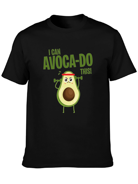 I Can Avoca-Do This! Funny Avocado Workout T-Shirt