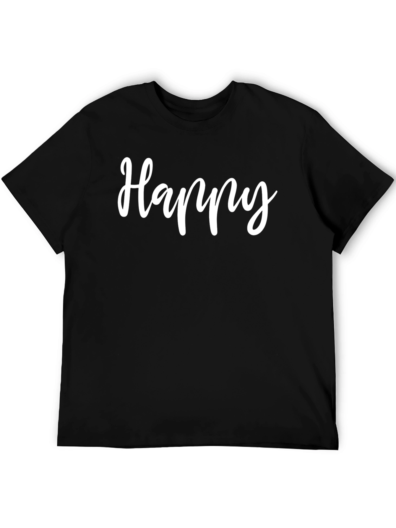 Happy Graphic Tee - Casual Comfort