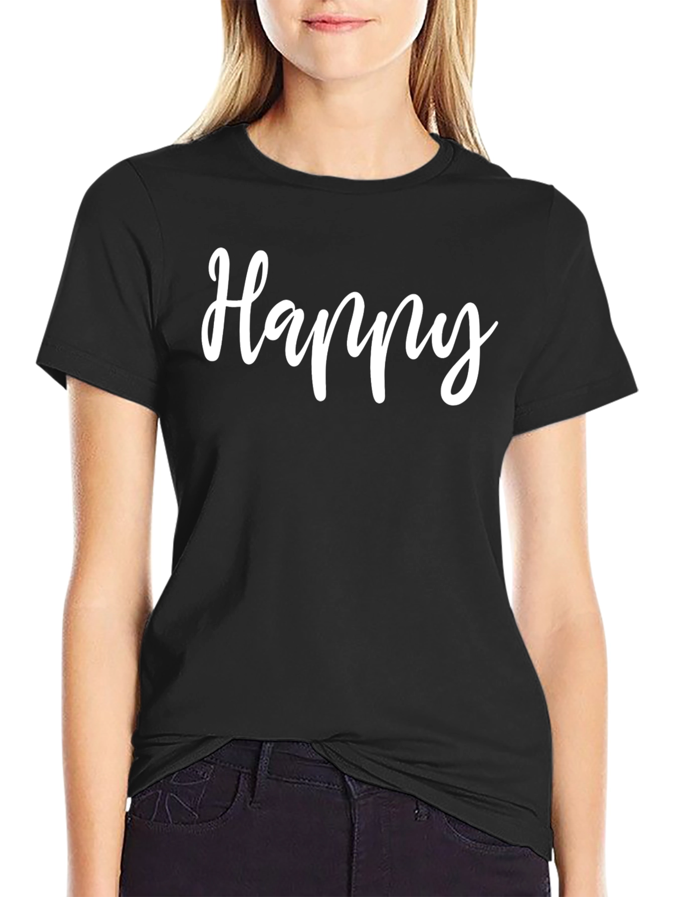 Happy Graphic Tee - Casual Comfort