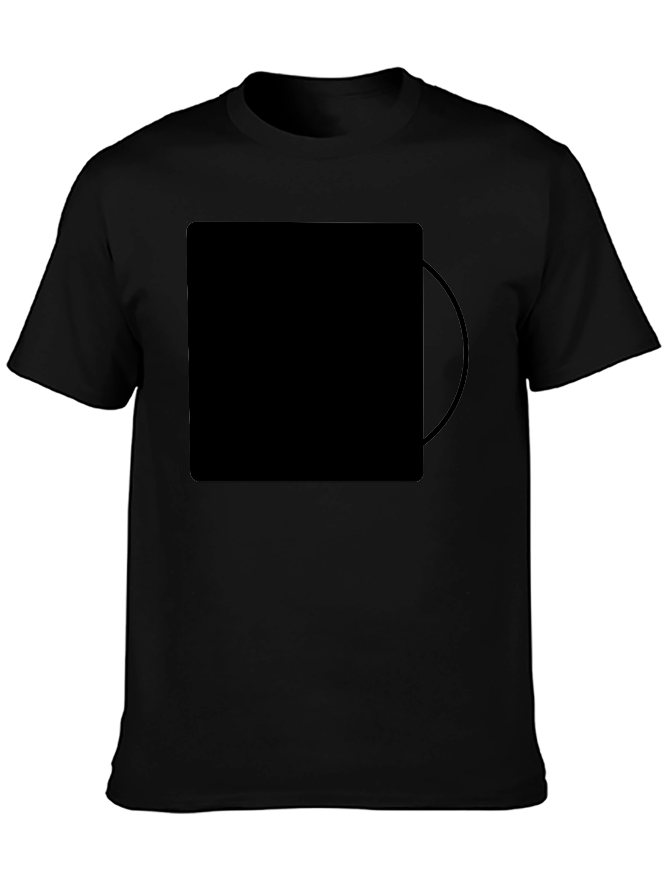 Classic Black Mens T-Shirt