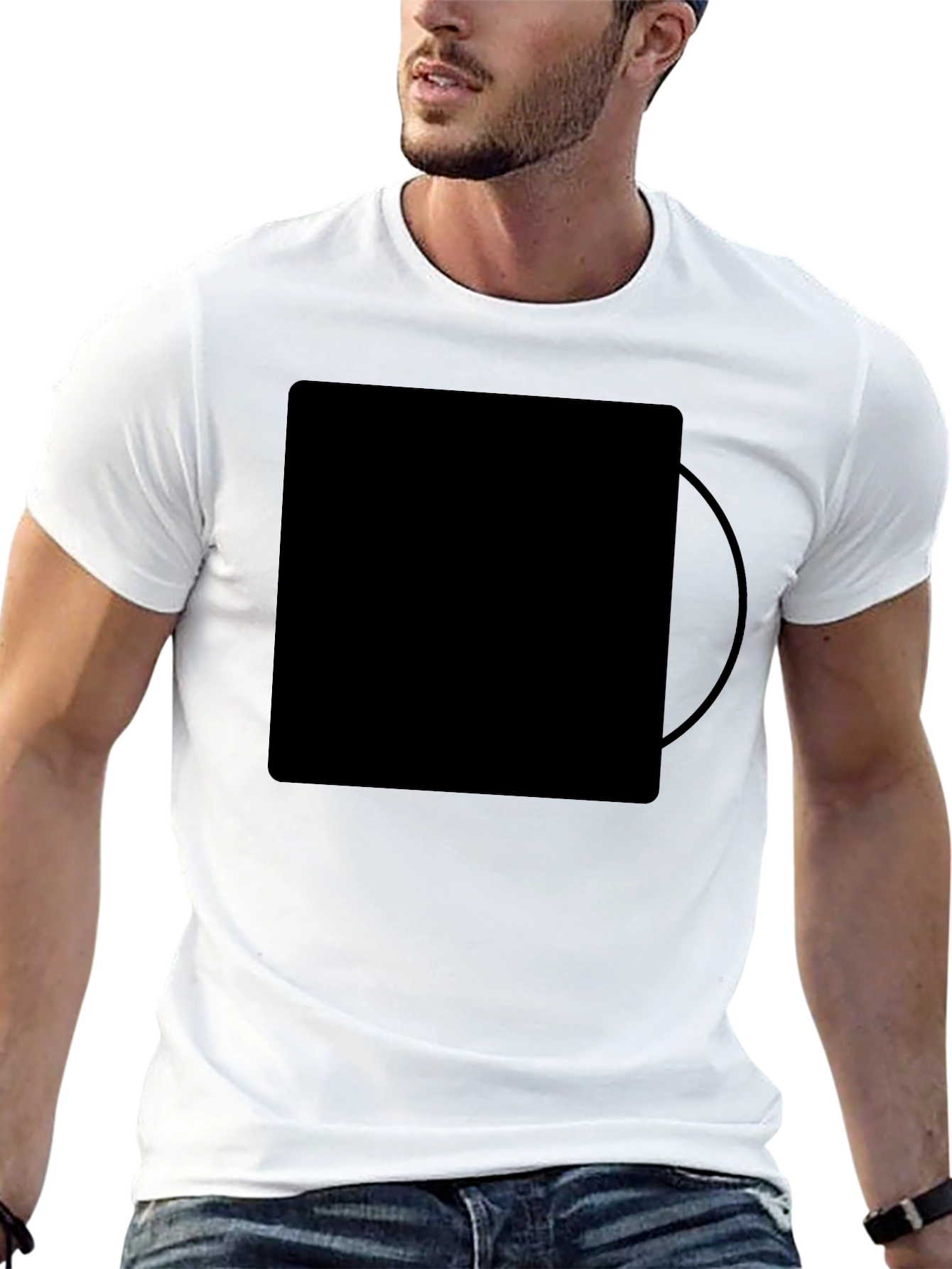 Classic Black Mens T-Shirt