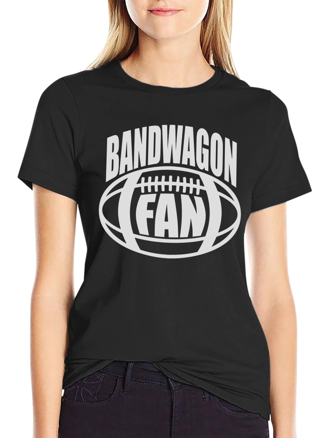 Bandwagon Fan Football T-Shirt