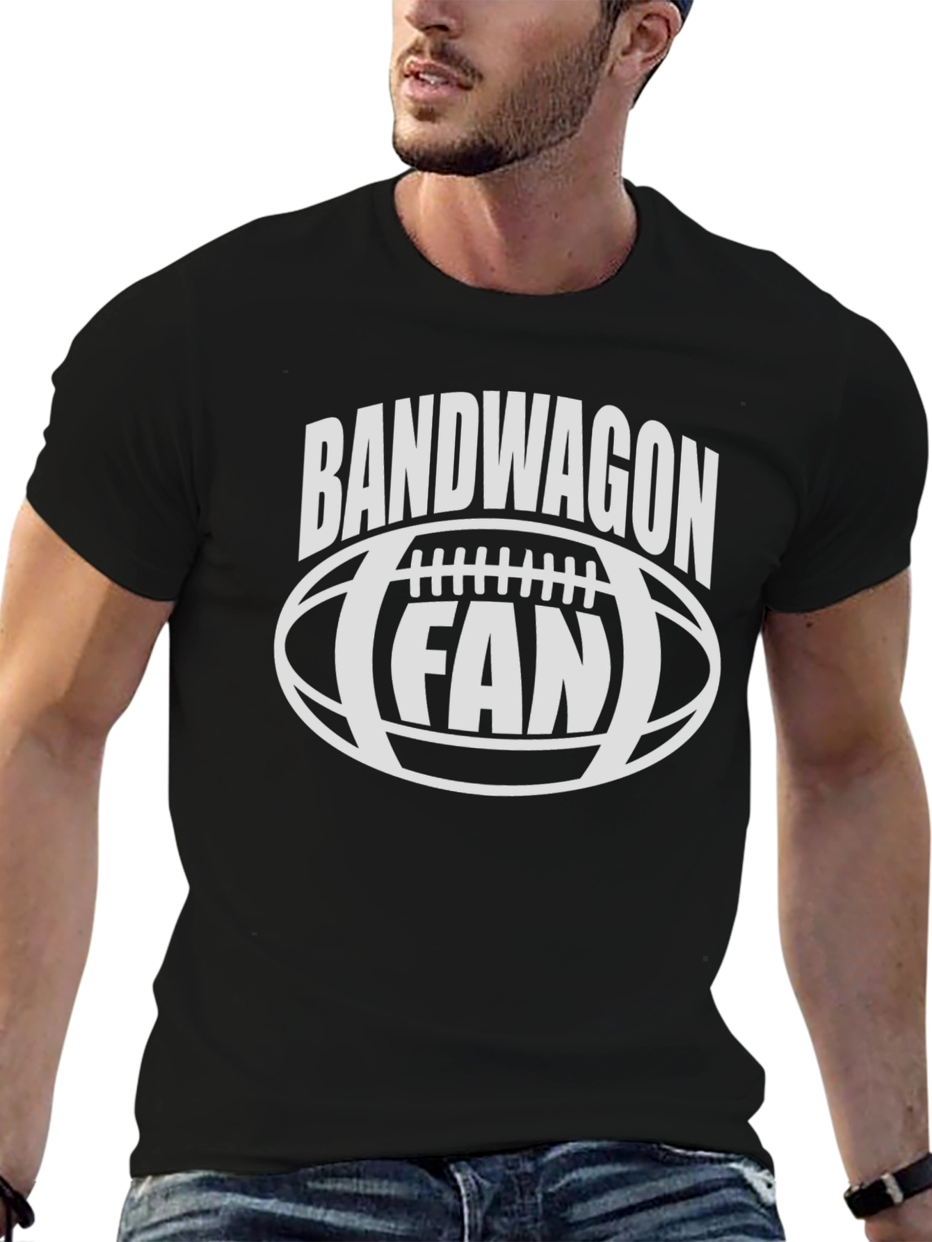 Bandwagon Fan Football T-Shirt