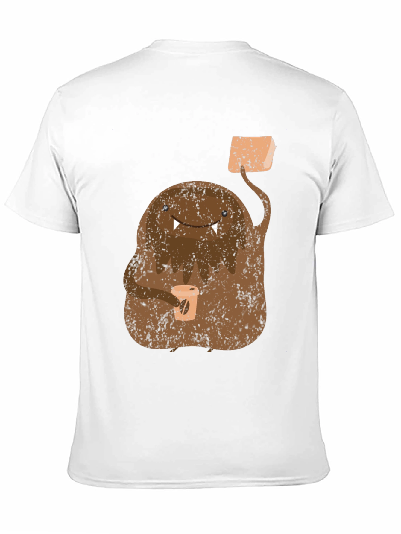 Coffee Monster Graphic Tee - Unique Unisex Design