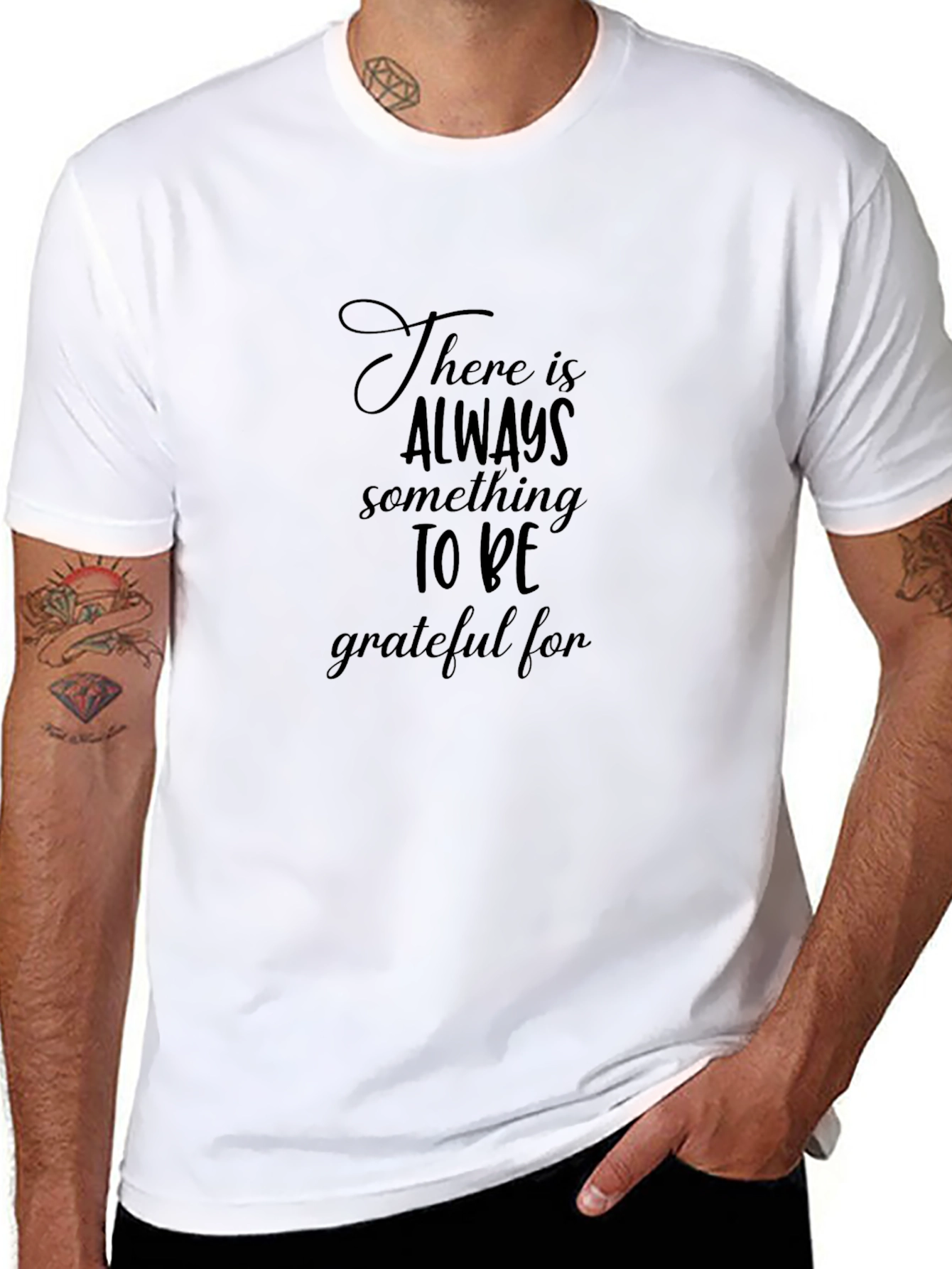Grateful Tee - Positive Message T-Shirt