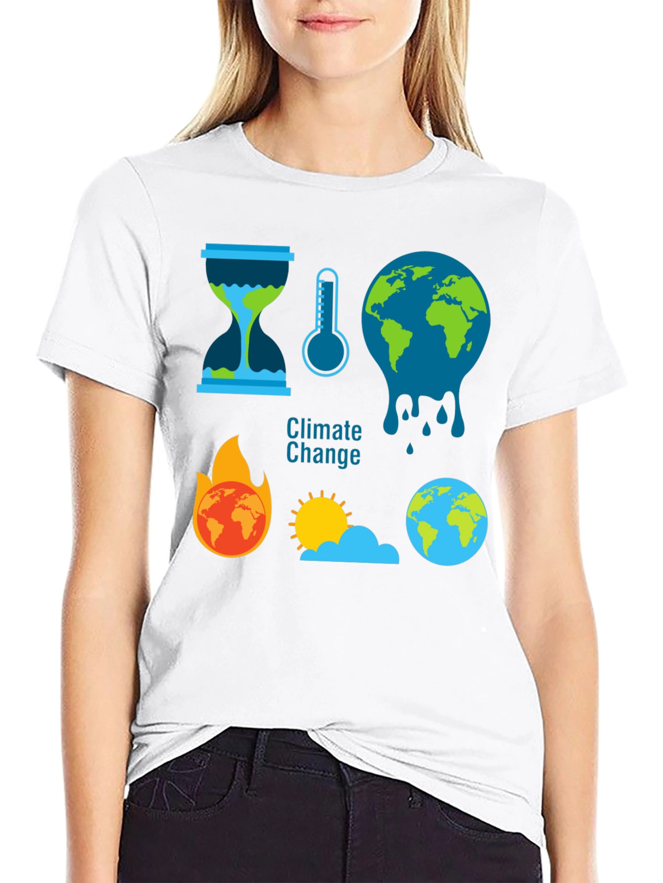 Climate Change Awareness Graphic T-Shirt